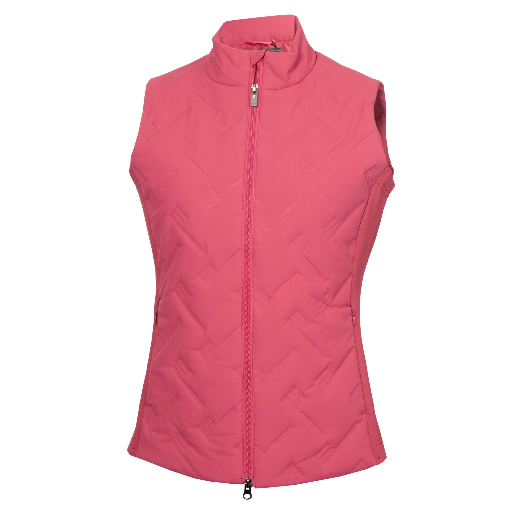 Green Lamb Monique Hybrid Ladies Golf Gilet Blush