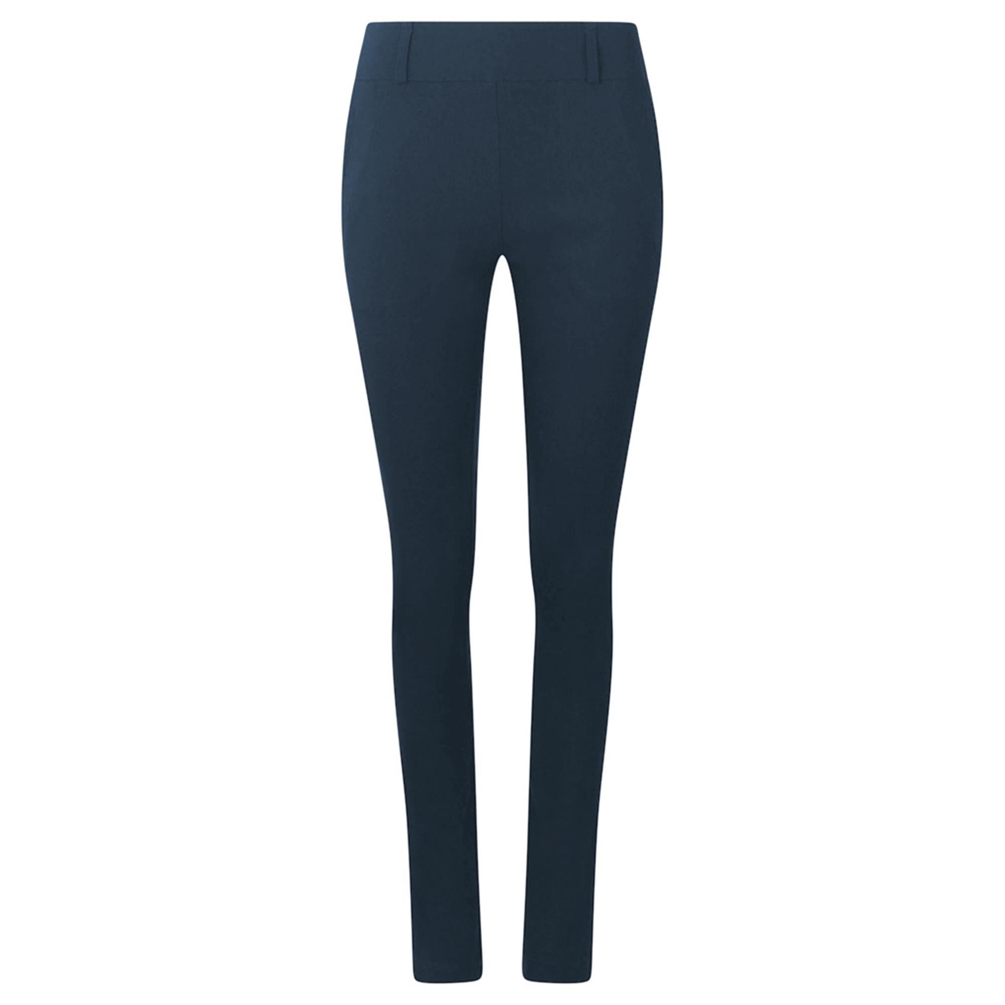 Pure Golf Charm Pull On Ladies Golf Trousers Navy 31 Inch