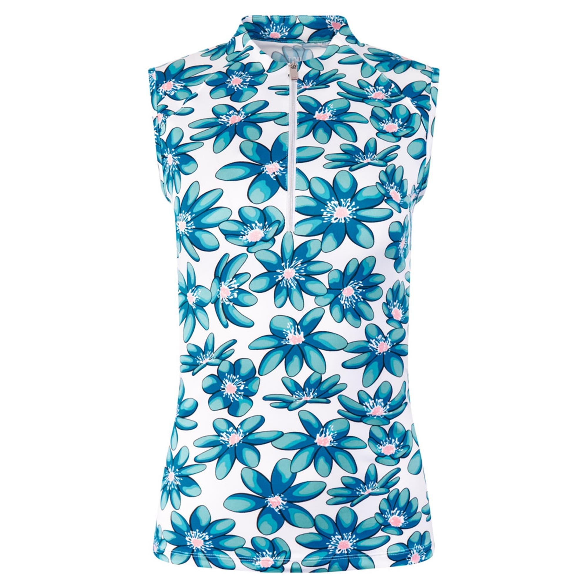 Print Womens Tail Golf Shirts Tail Bibby Ladies Sleeveless Golf