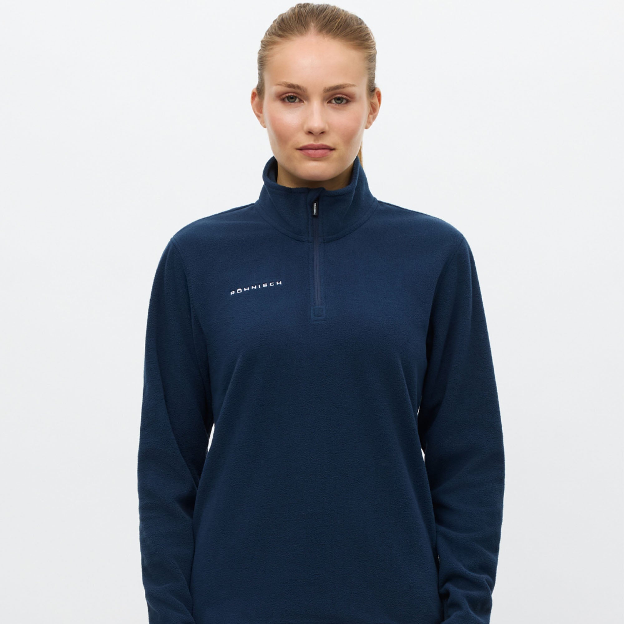 Rohnisch Polar Fleece Ladies Golf Base Layer Navy