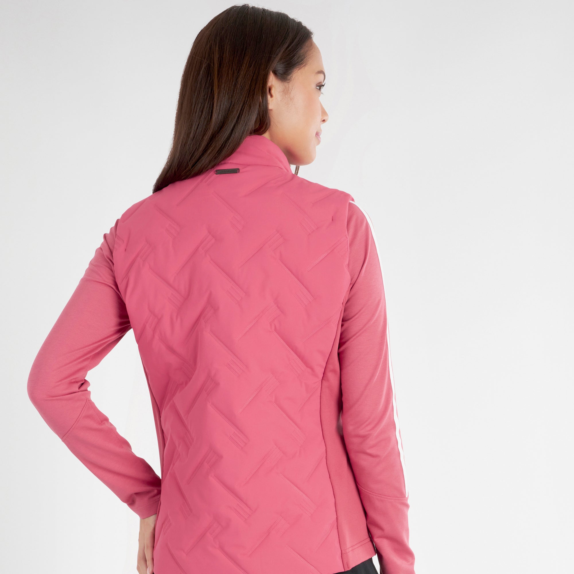 Green Lamb Monique Hybrid Ladies Golf Gilet Blush