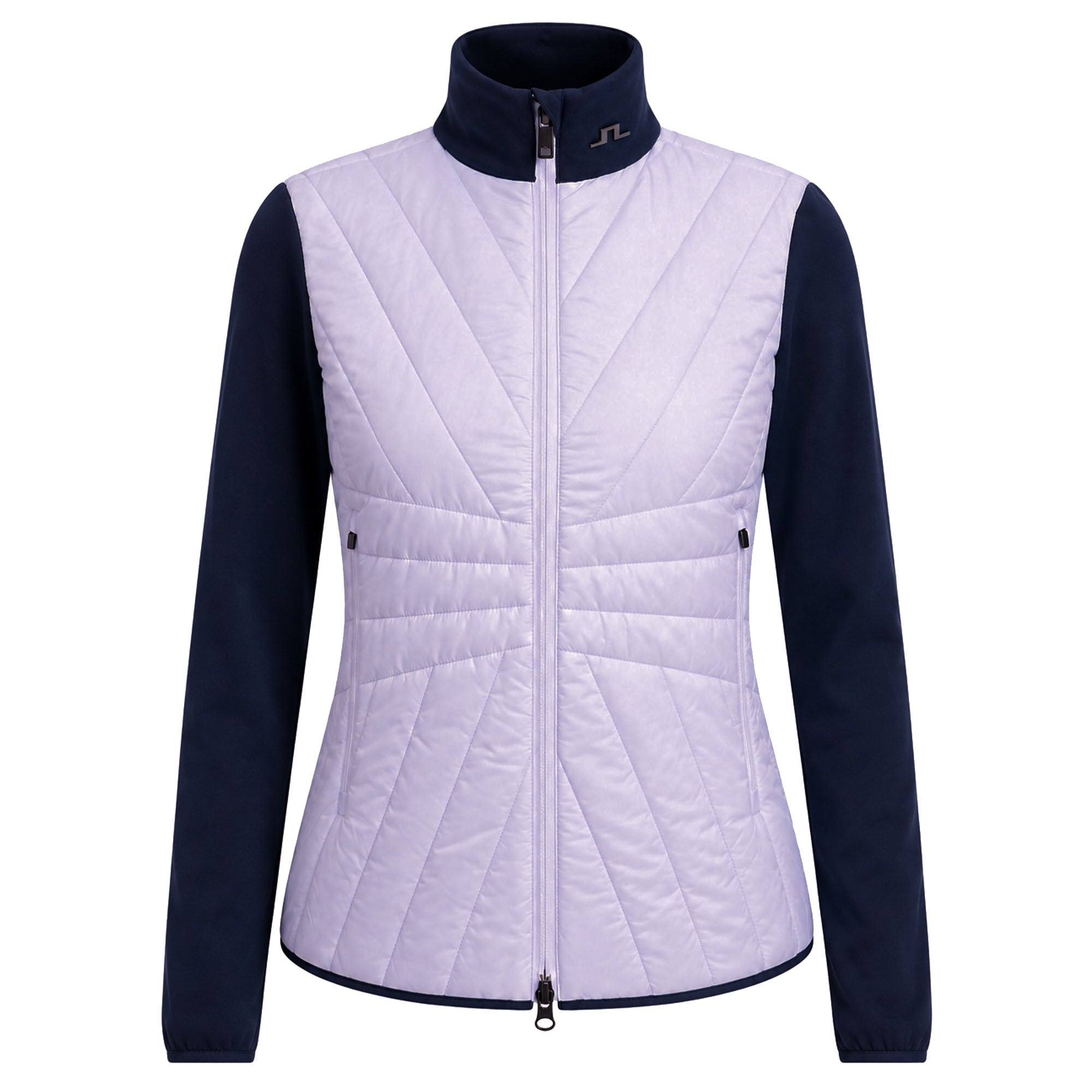 J Lindeberg Holma Quilt Hybrid Ladies Golf Jacket Purple Heather