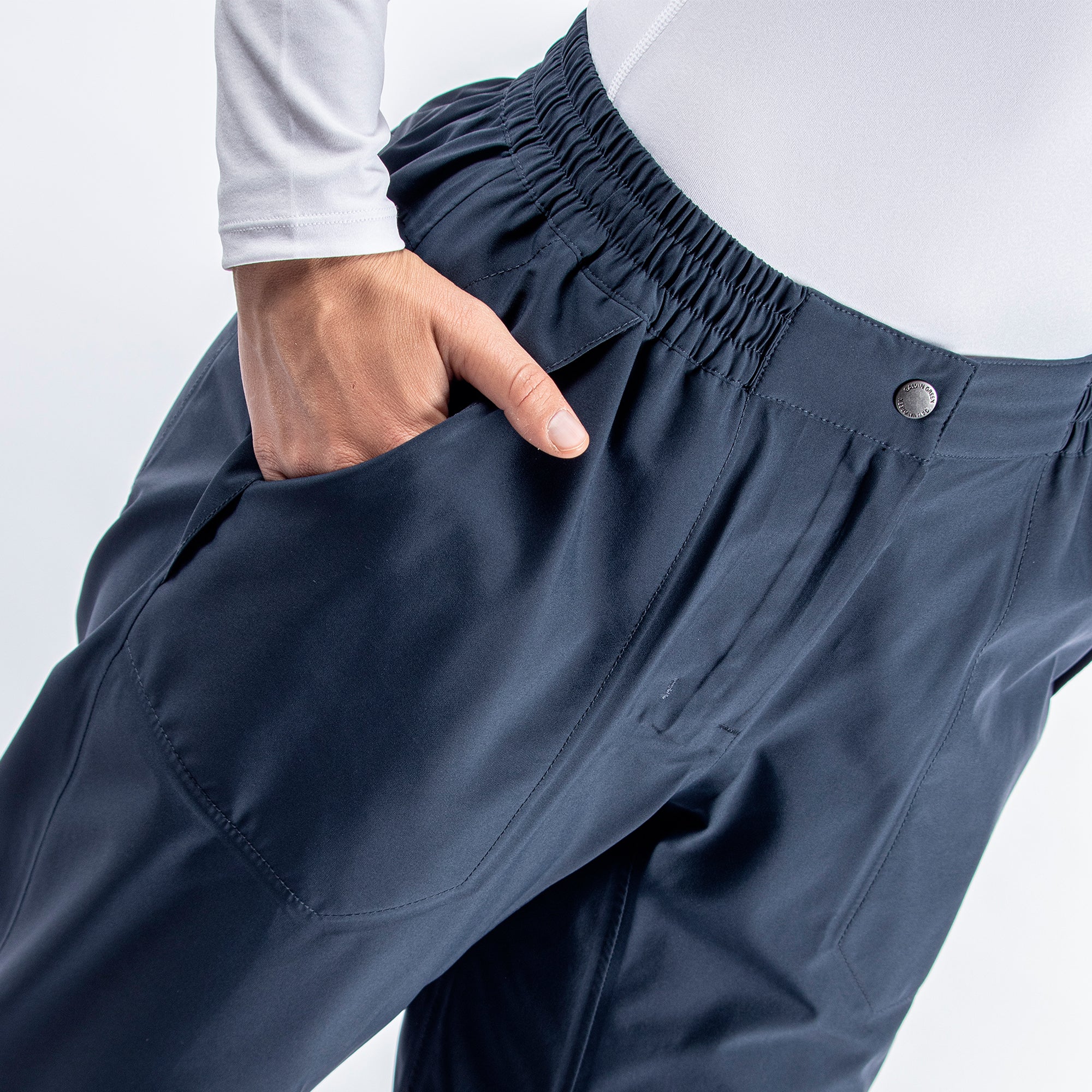 Galvin Green Alina Gore-Tex Paclite Waterproof Ladies Golf Trousers Navy