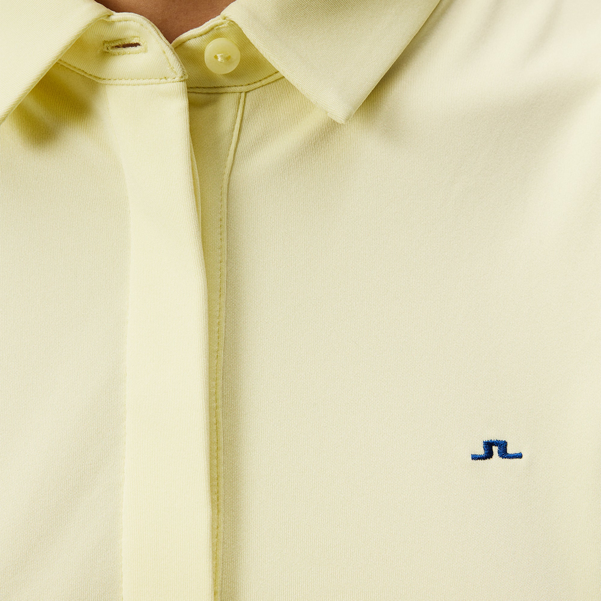 J Lindeberg Dena Sleeveless Ladies Golf Polo Shirt Wax Yellow