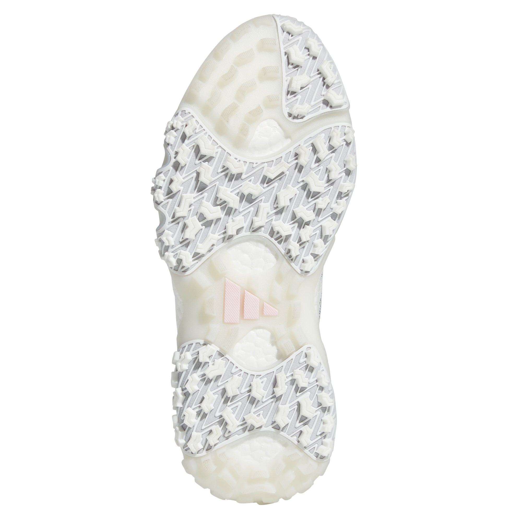 Adidas Codechaos 22 Ladies Golf Shoes White/Silver Metallic/Clear Pink