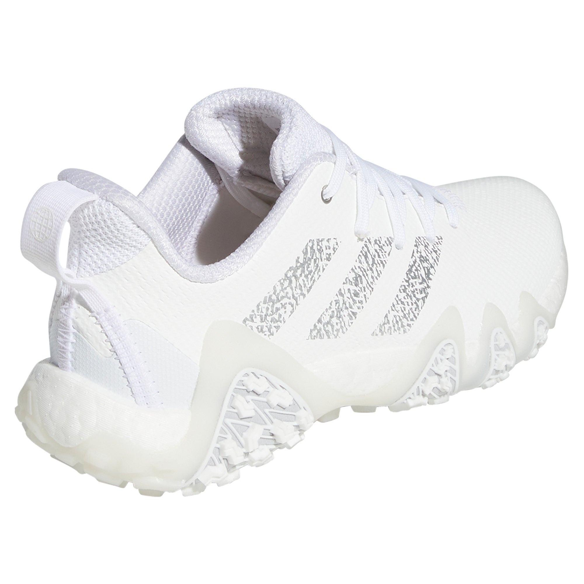 Adidas Codechaos 22 Ladies Golf Shoes White/Silver Metallic/Clear Pink