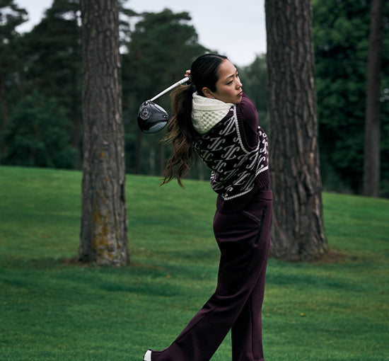 新品タグ付き　J.LINDEBERG レディース　長袖　ロングスリーブ　ボレロ J Lindeberg Ladies Golf Clothing | Performance-driven Styles