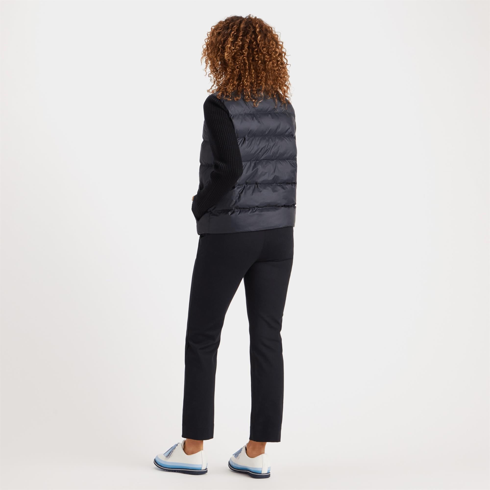 G/FORE Hybrid Quilted Nylon Knit Ladies Golf Jacket