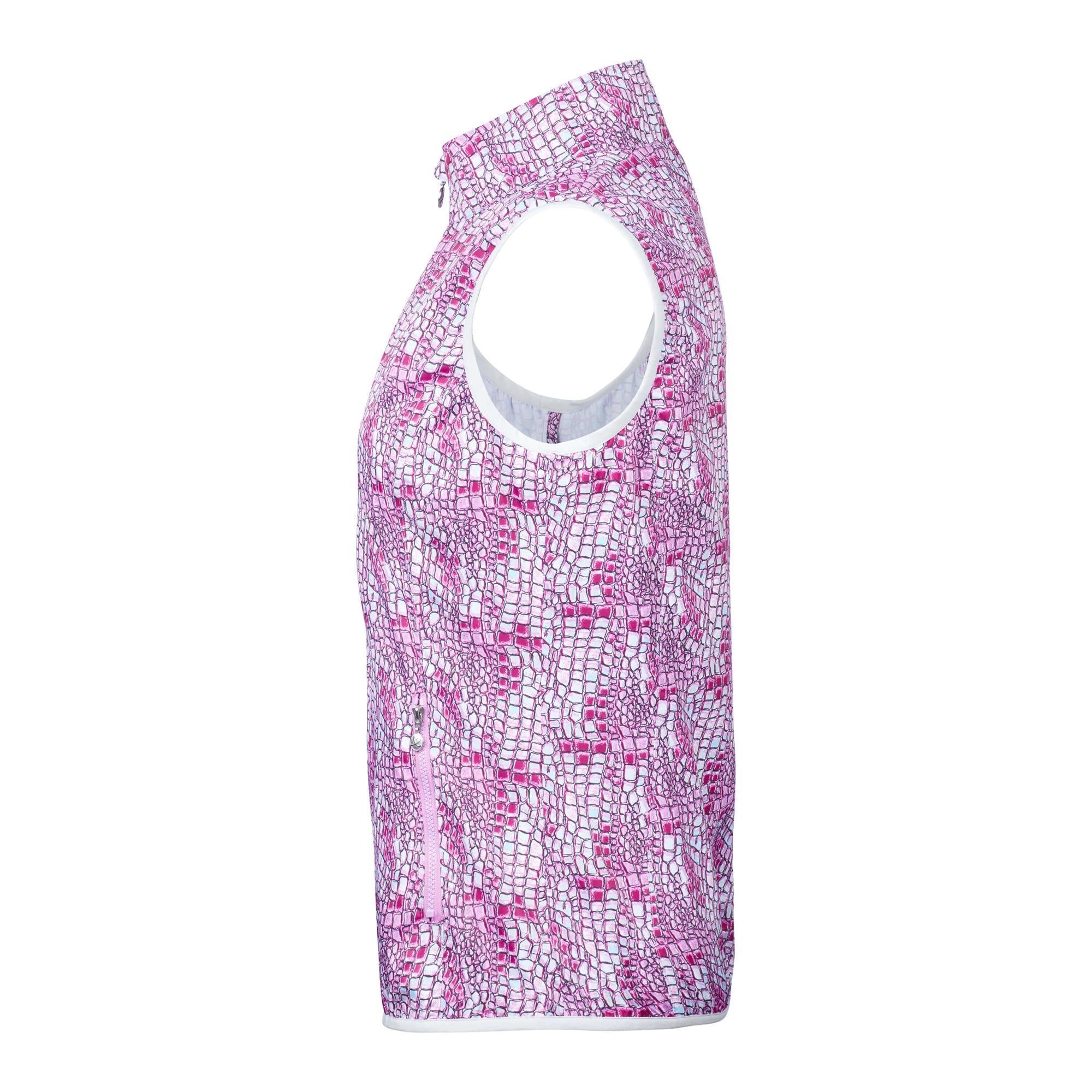 Daily Sports Ladies Court Wind Golf Vest Pink