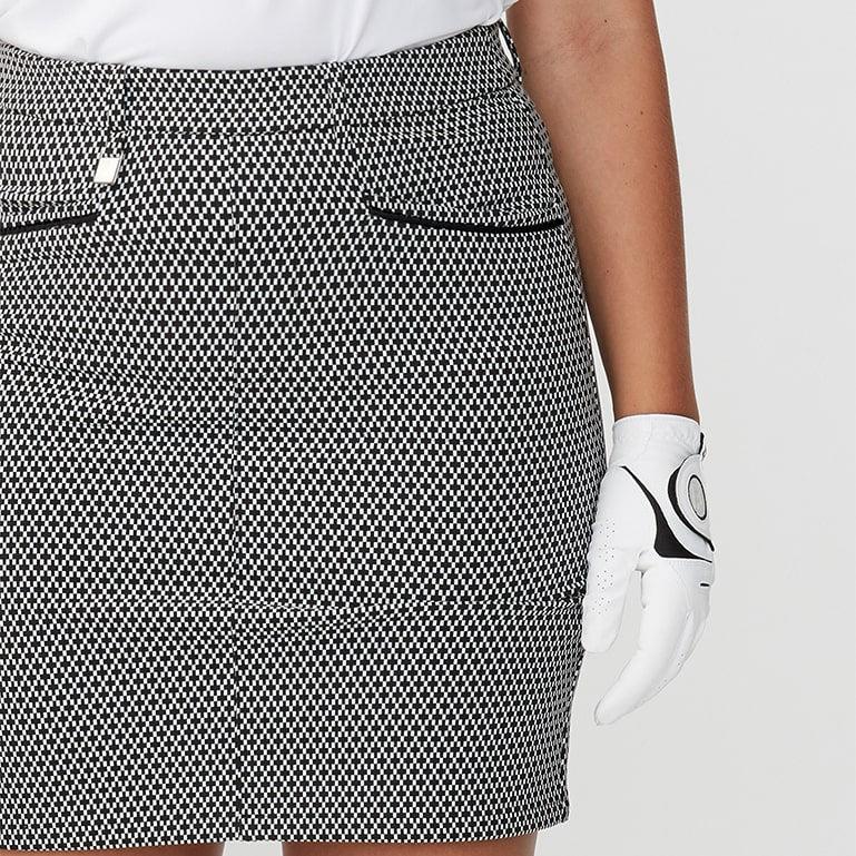 Rohnisch Smooth Skort Black/White Check