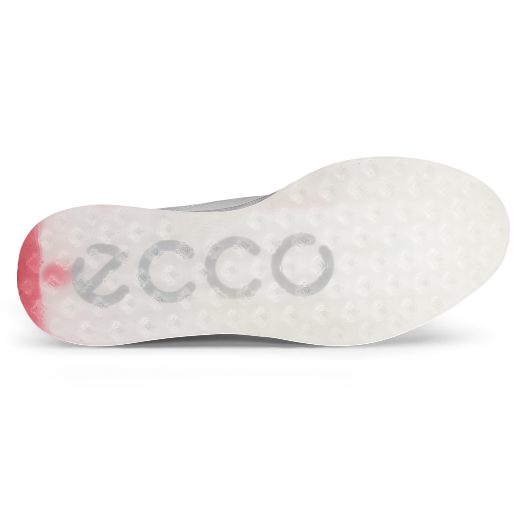 Ecco S-Three Gore-Tex Ladies Golf Shoes White/Bubble Gum