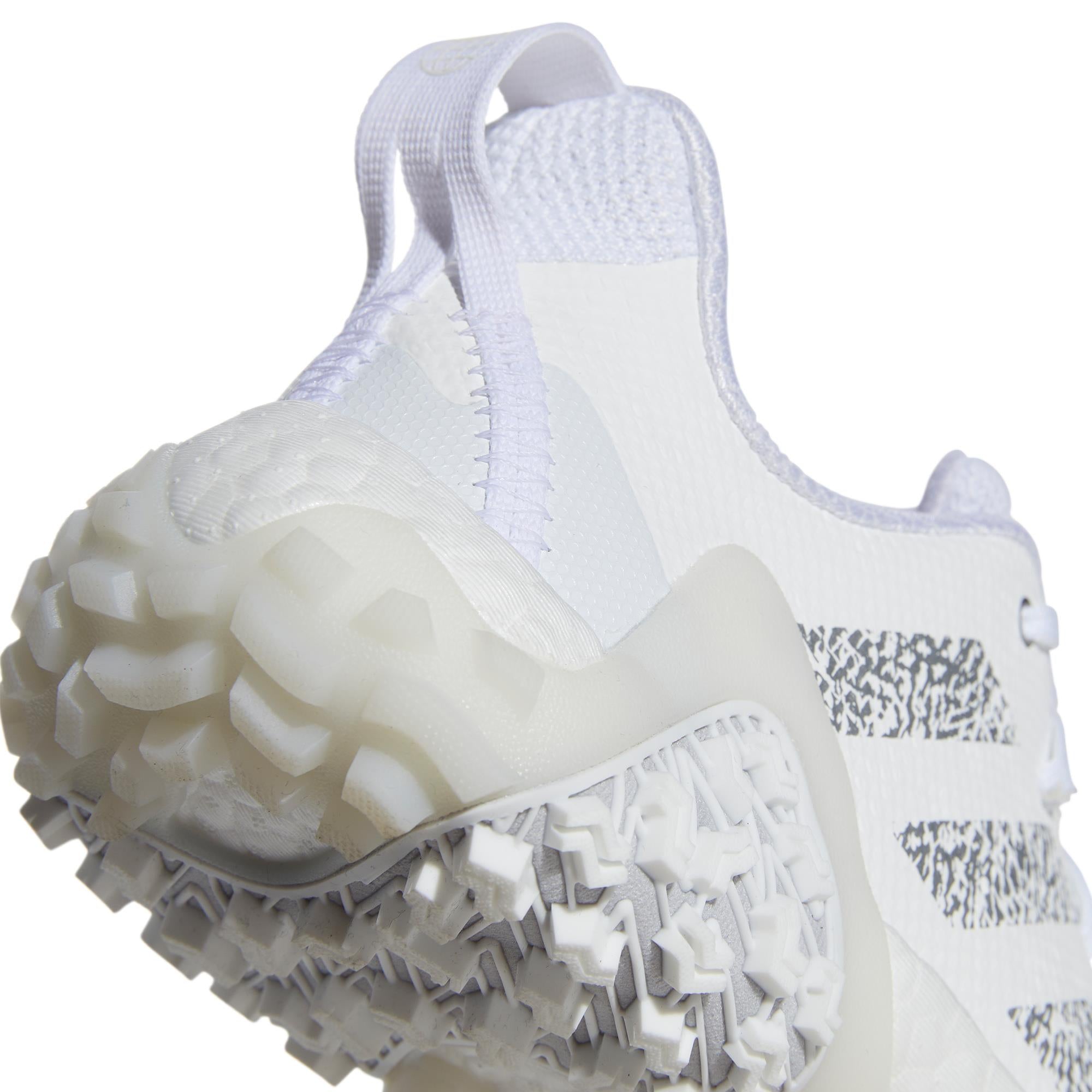 Adidas Codechaos 22 Ladies Golf Shoes White/Silver Metallic/Clear Pink