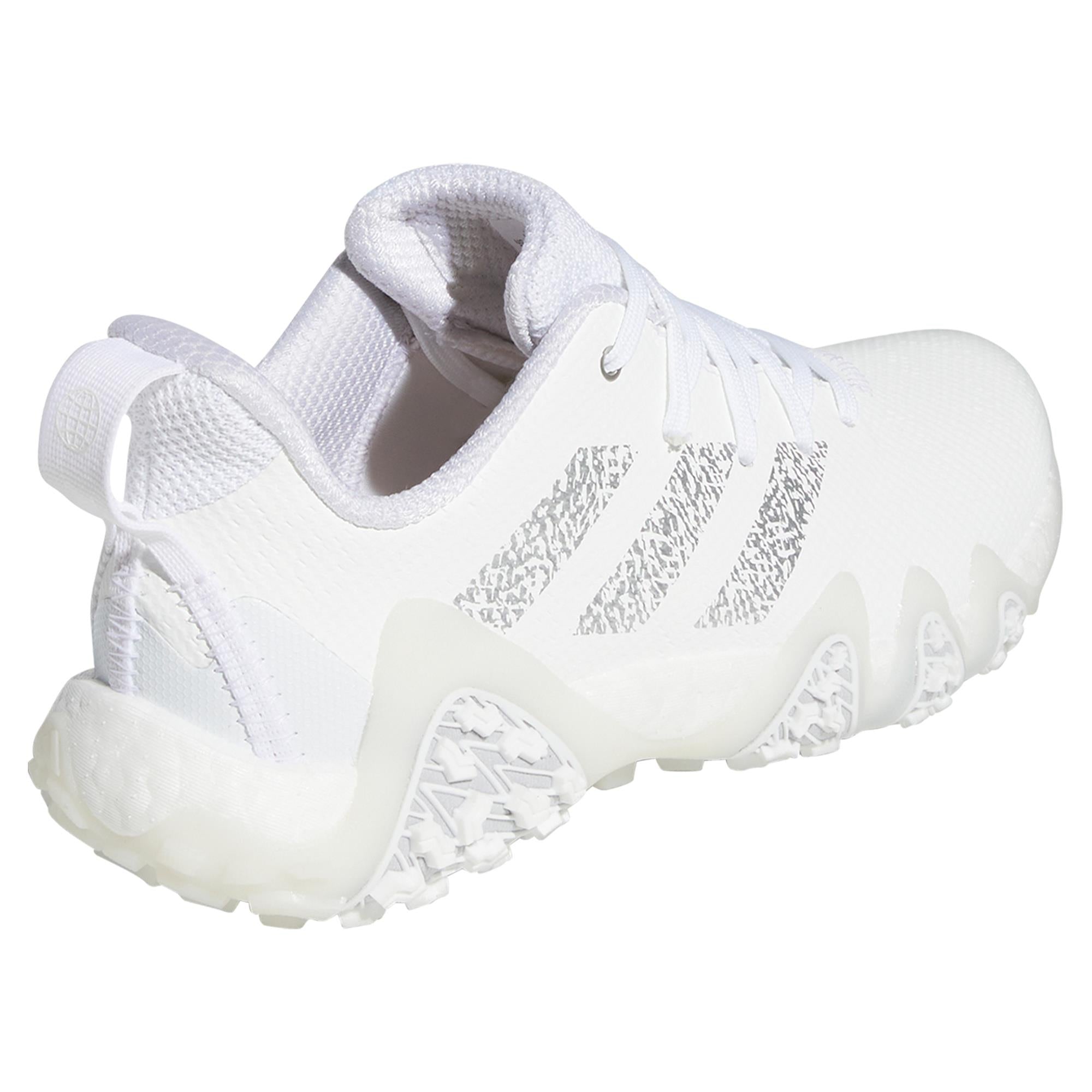 Adidas Codechaos 22 Ladies Golf Shoes White/Silver Metallic/Clear Pink
