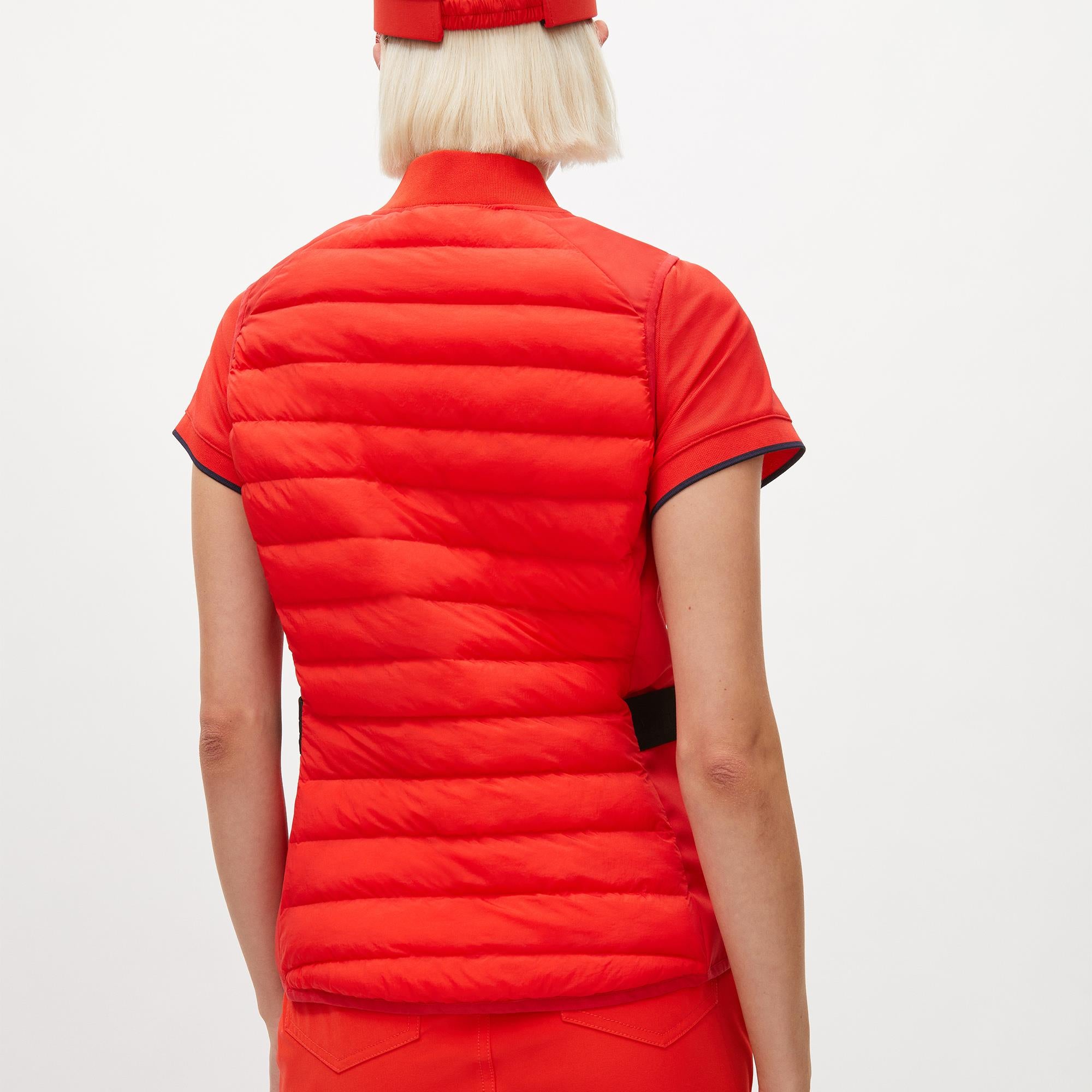 Rohnsich Force Ladies Golf Vest Flame Scarlet