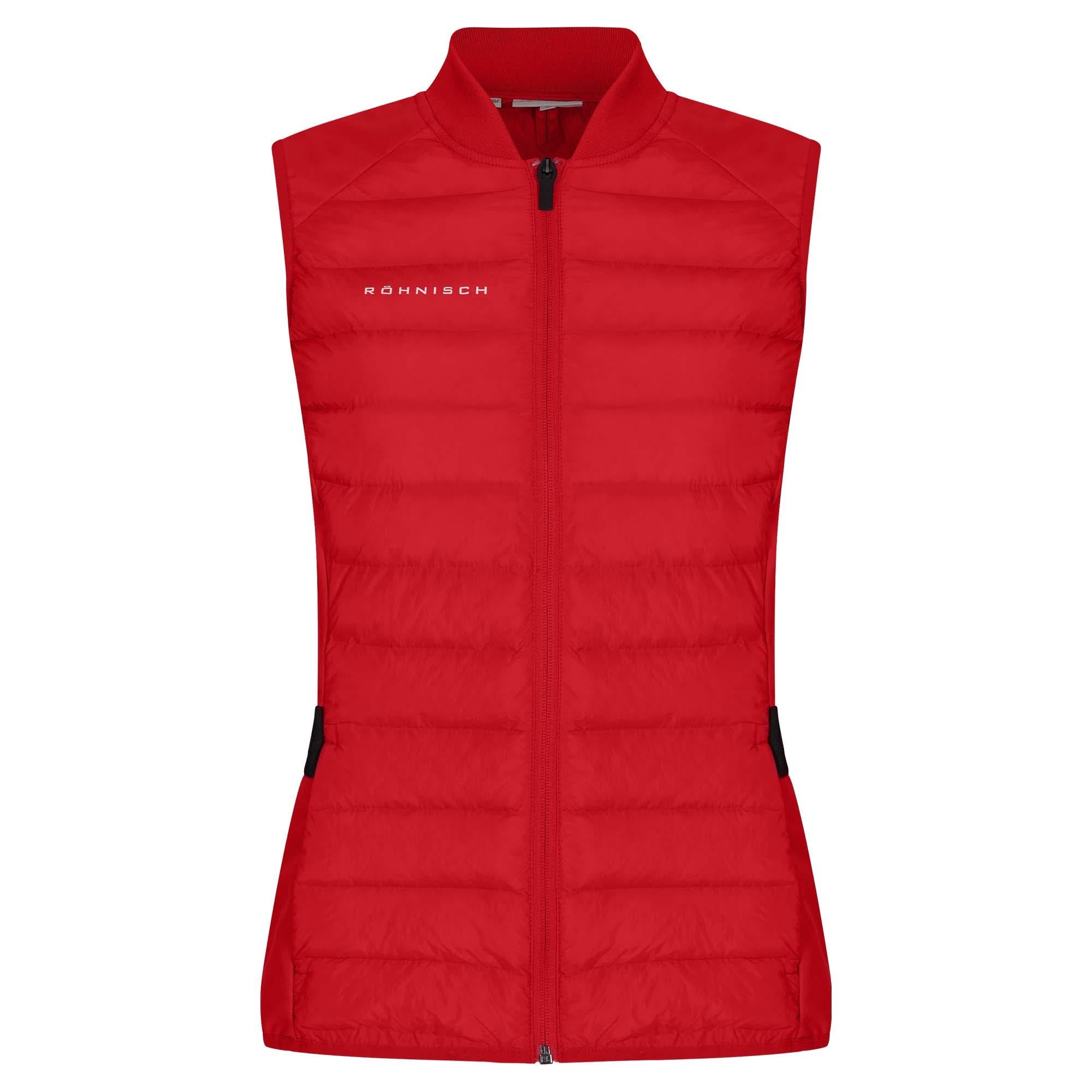 Rohnsich Force Ladies Golf Vest Flame Scarlet