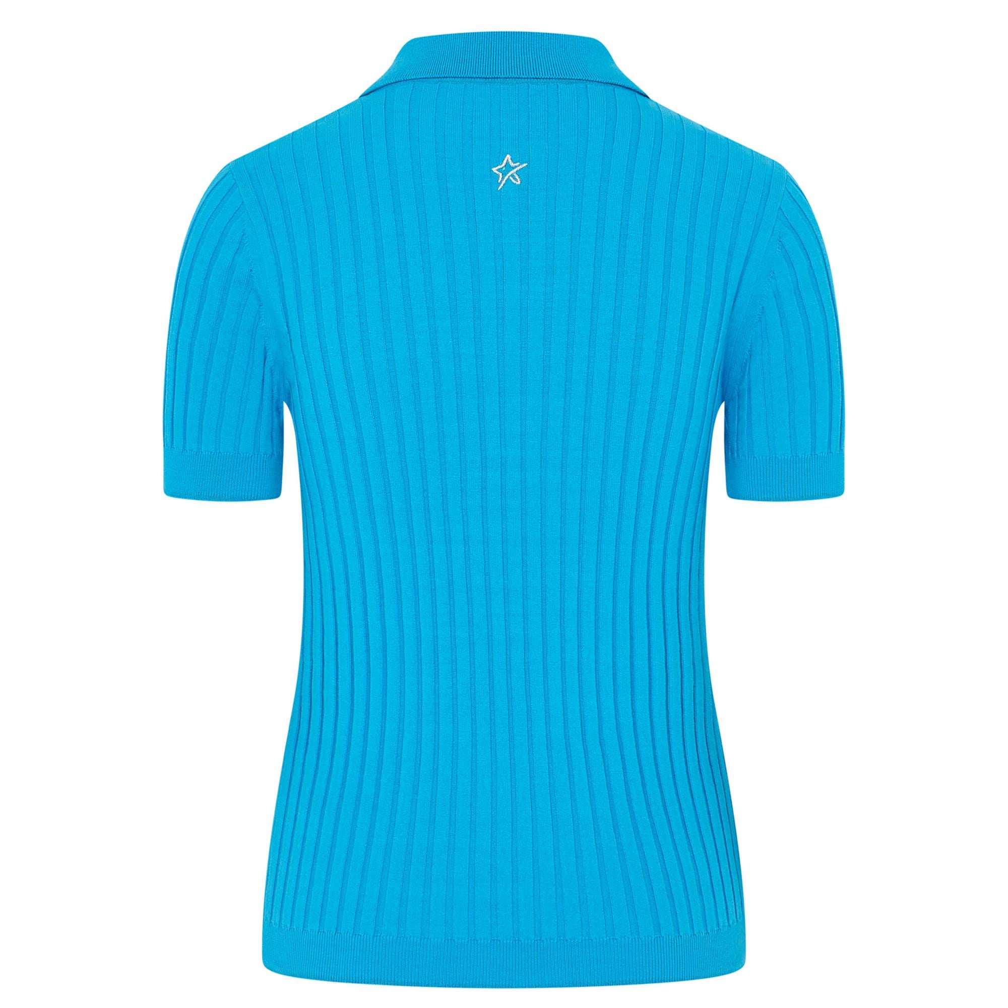 Swing Out Sister Abigail Ladies Golf Polo Shirt Dazzling Blue