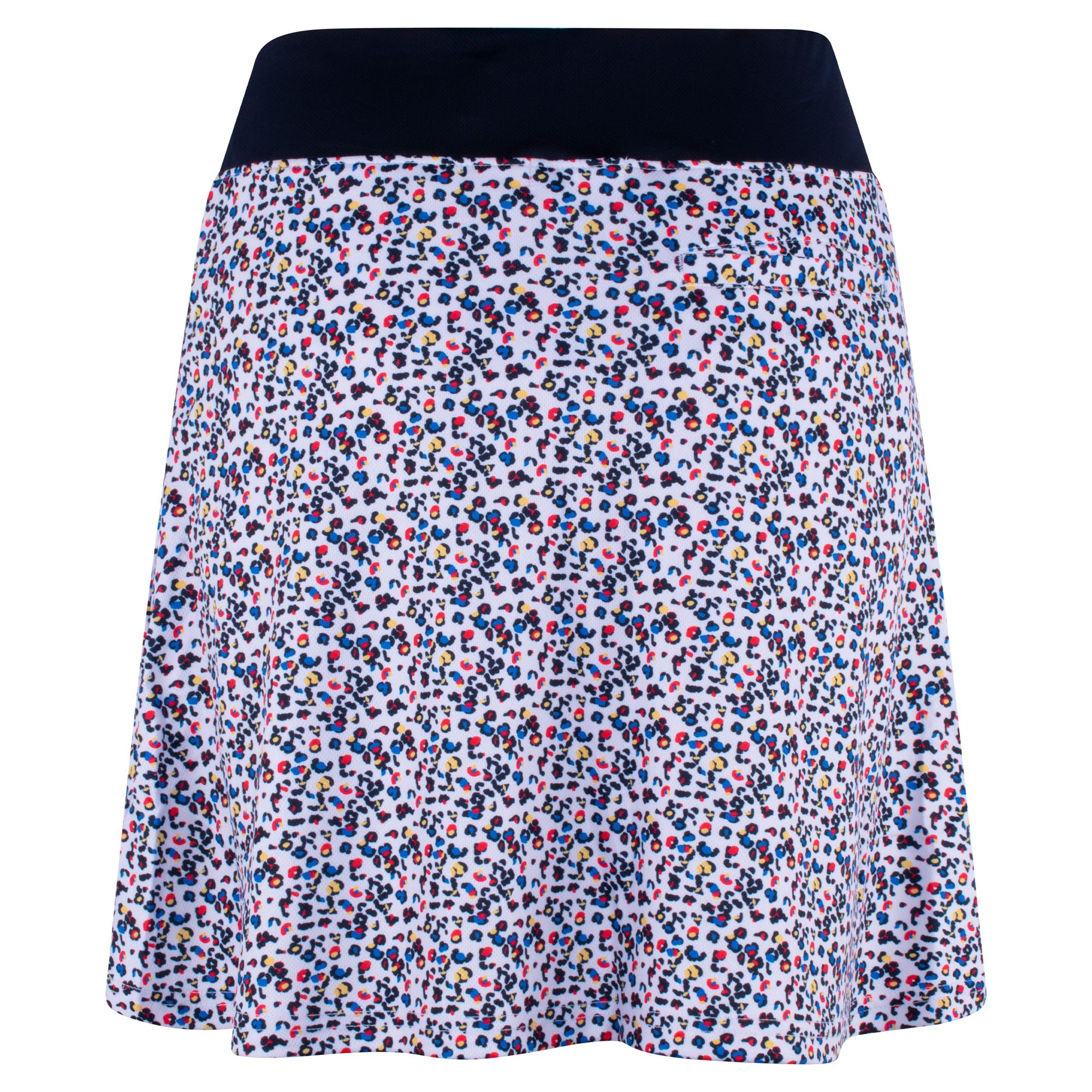 Green Lab Golf Color Green Lamb Nora Printed Ladies Golf Skort