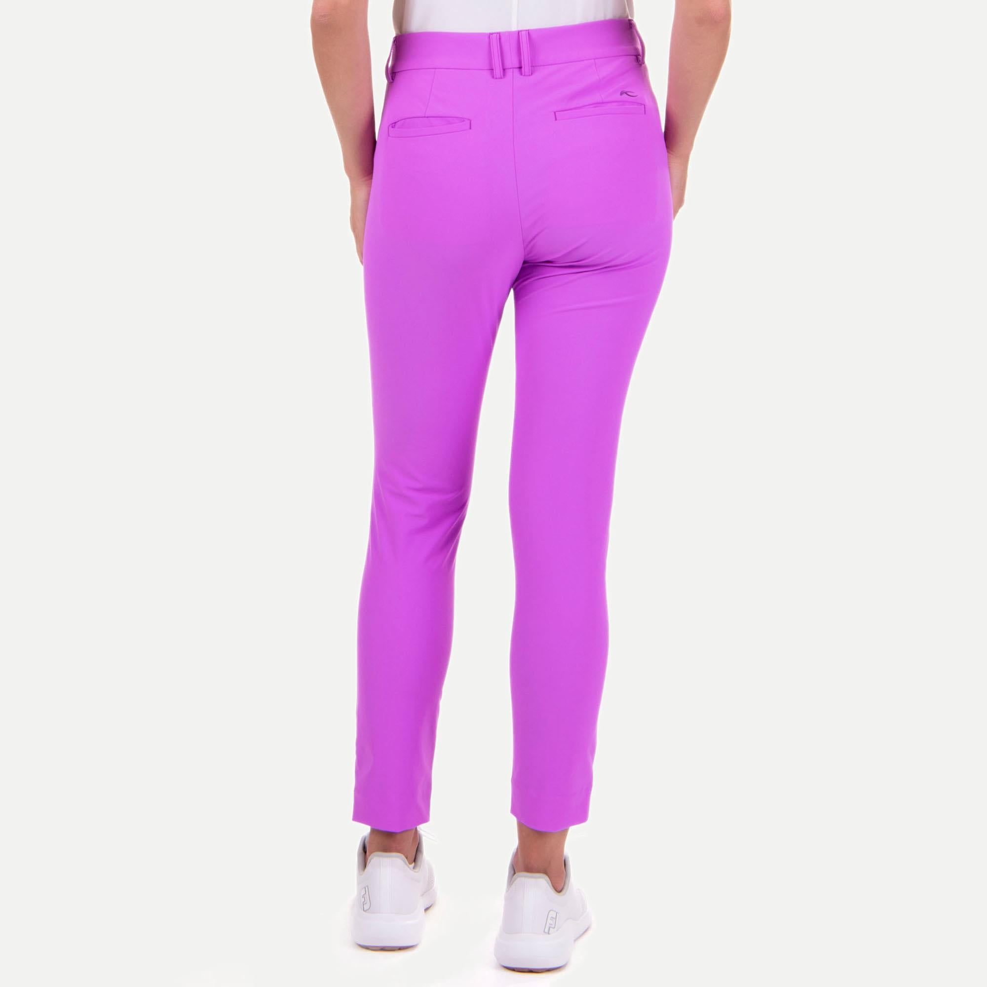 KJUS Ice Light 7/8 Ladies Golf Treggings Foxglove