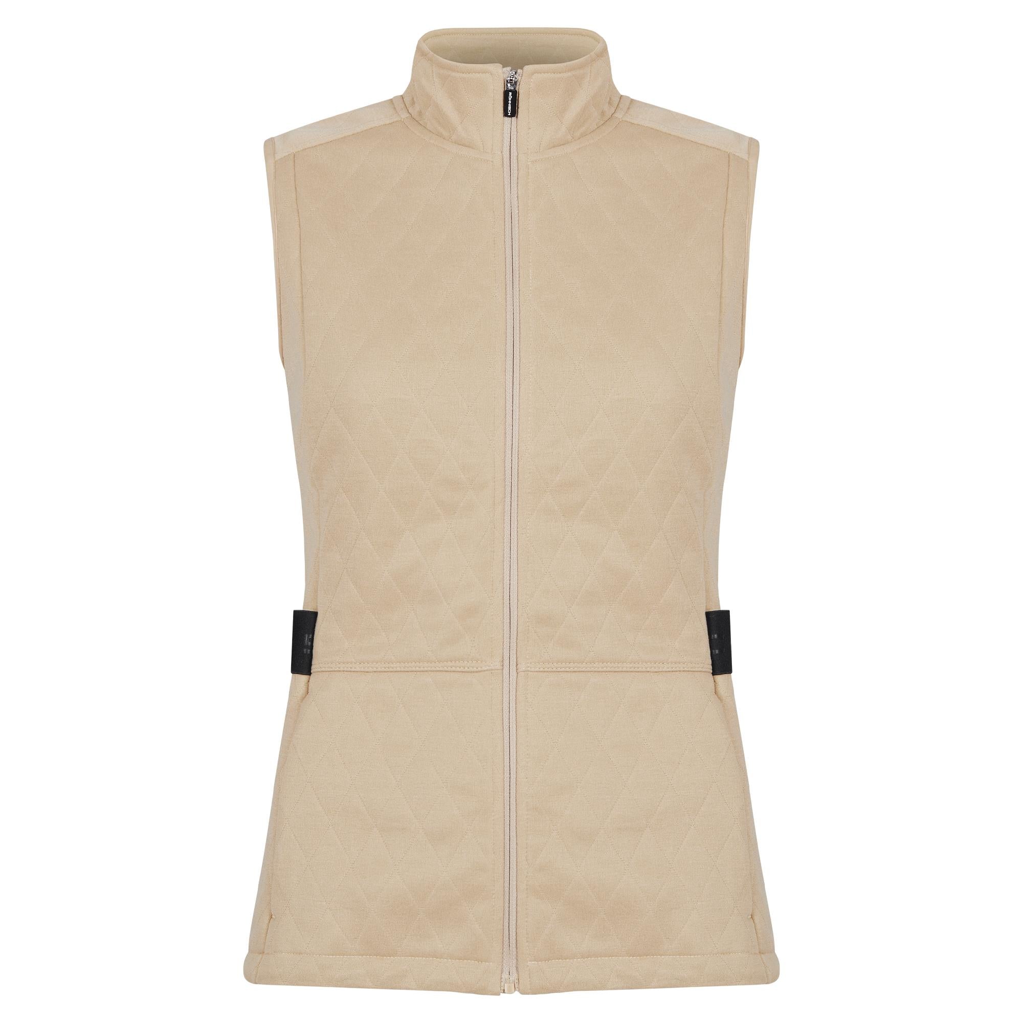 Rohnisch Leah Windstopper Ladies Golf Vest Beige