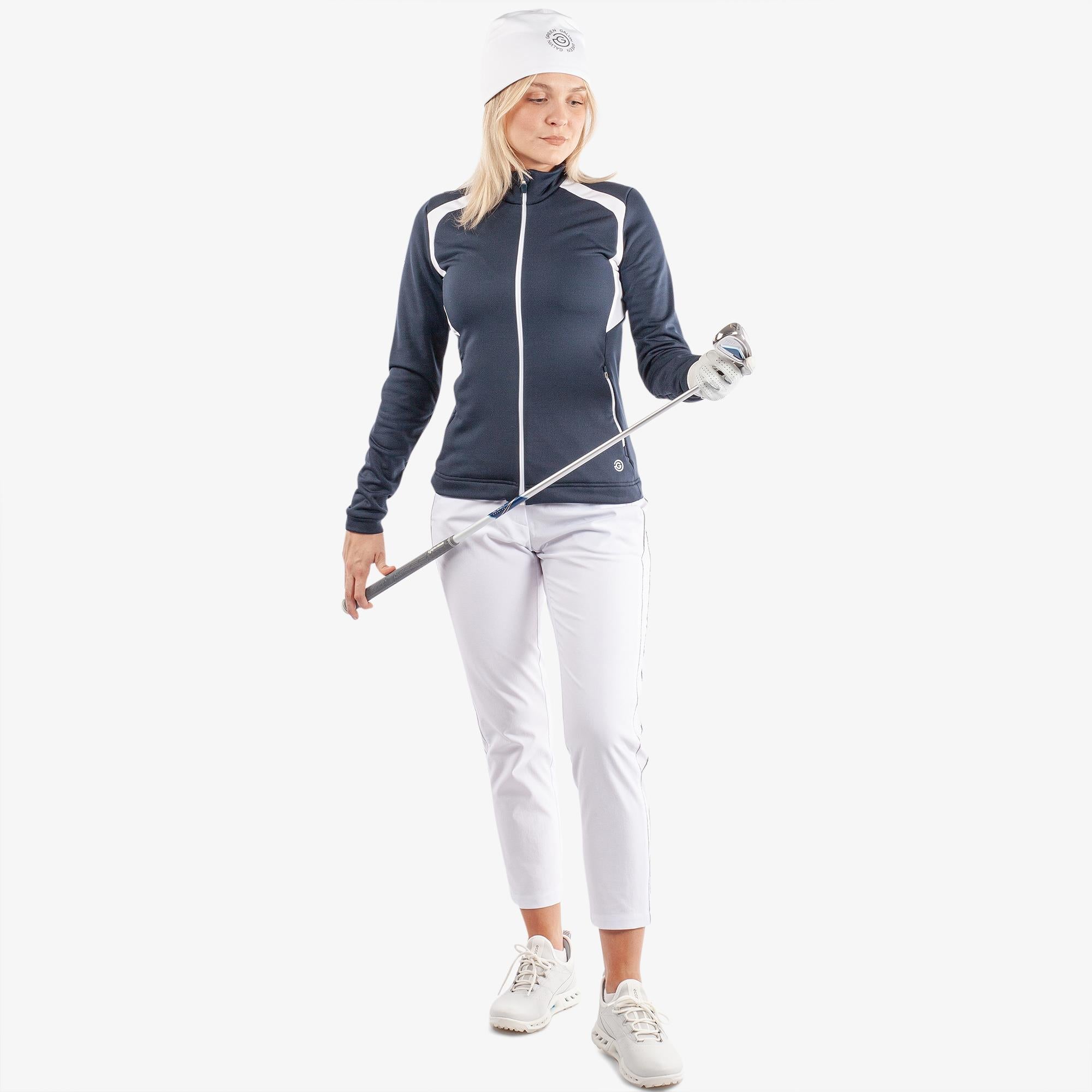 Galvin Green Destiny Insula Ladies Golf Mid Layer Navy/White