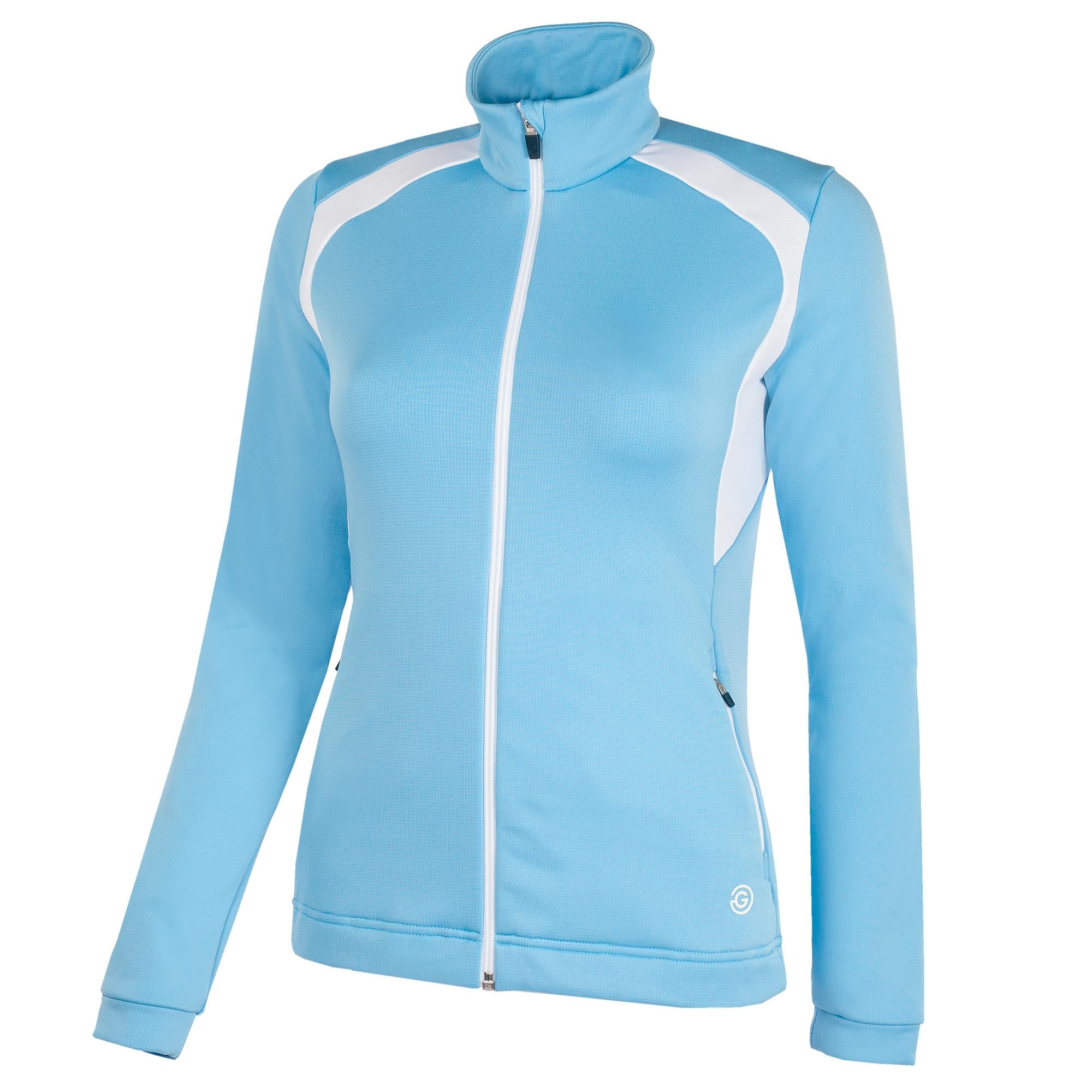 Galvin Green Destiny Insula Ladies Golf Mid Layer Alaskan Blue/White