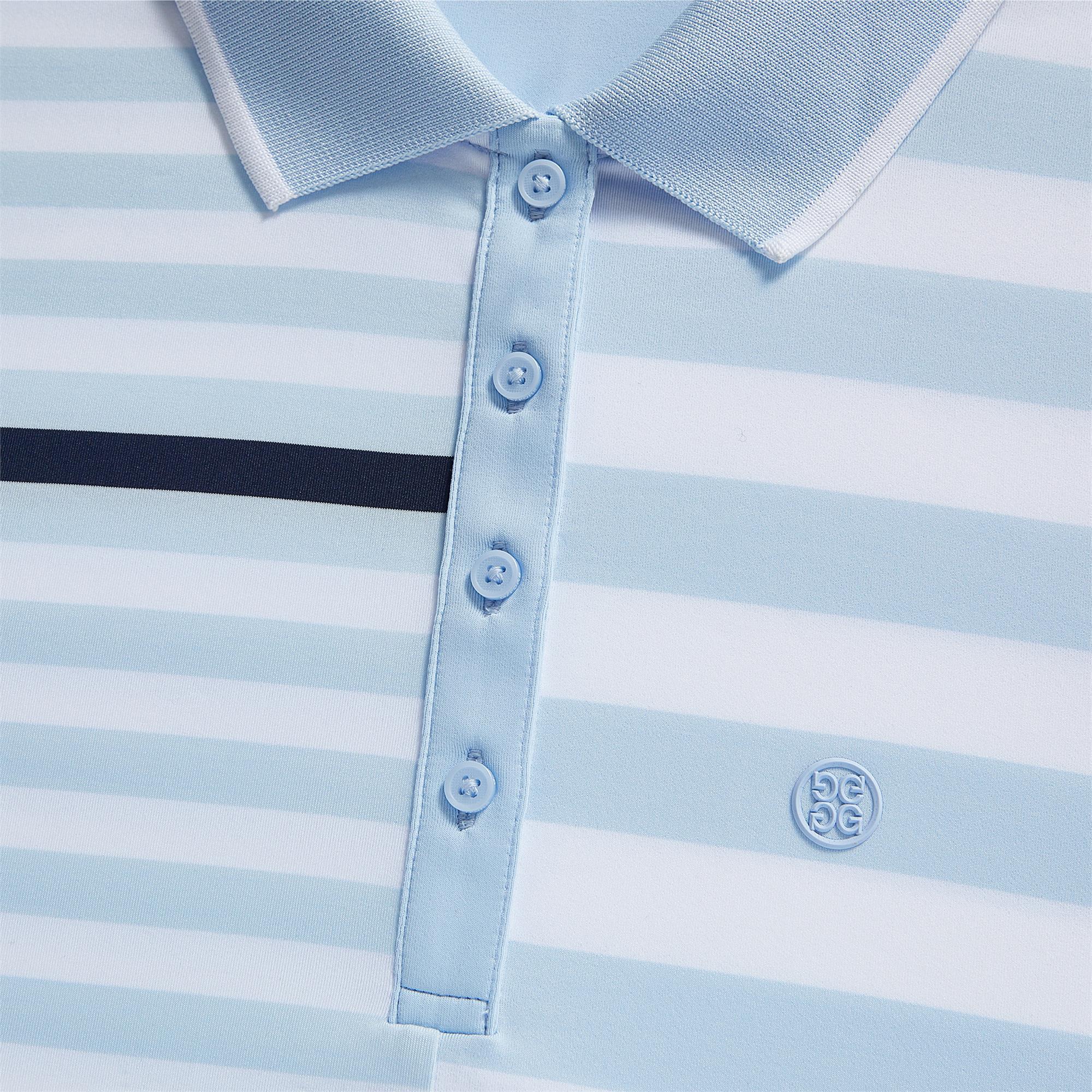 Ladies G/FORE Bold Strike Sleeveless Polo Sky