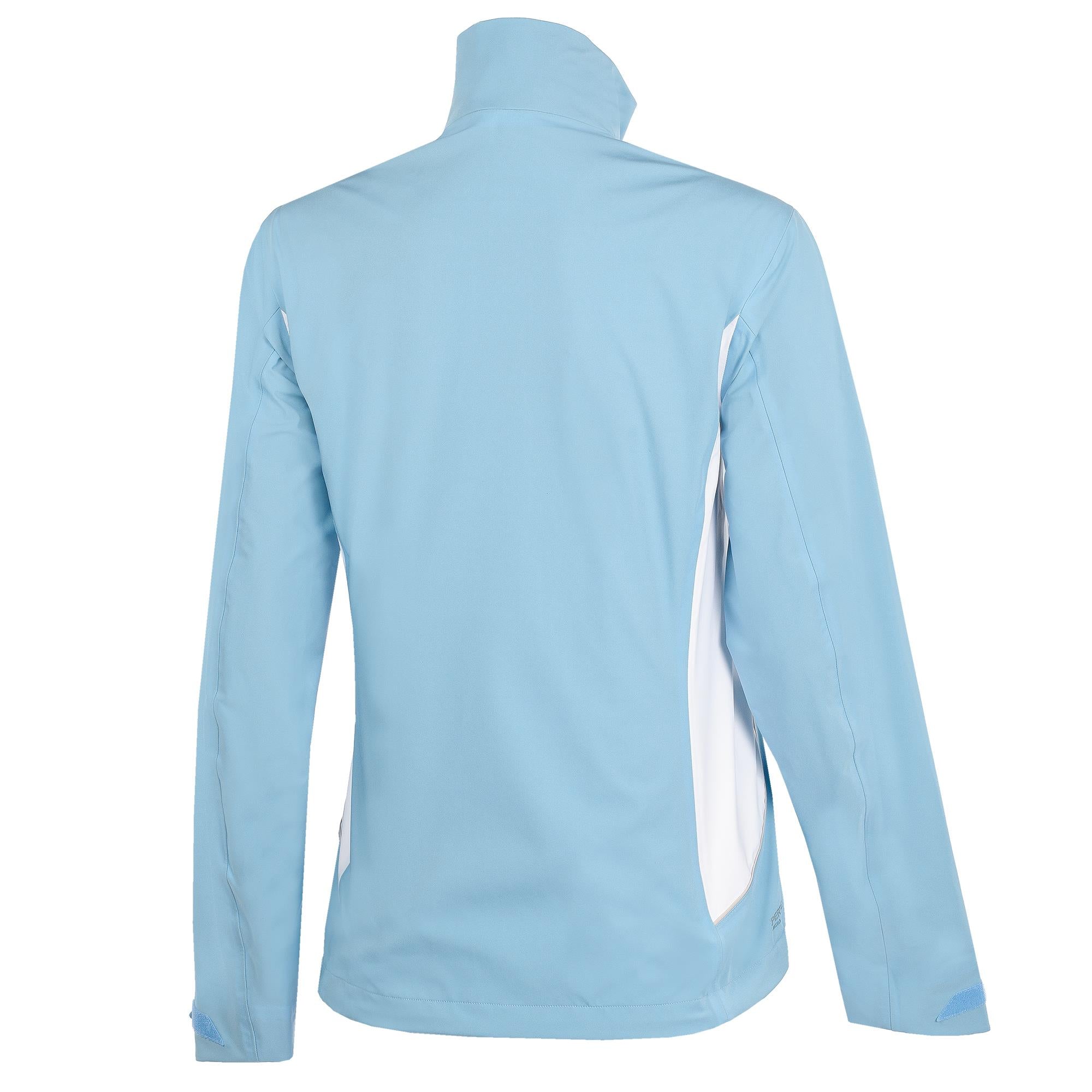 Galvin Green Amy Dryvr Pertex Ladies Waterproof Golf Jacket Alaskan Blue/White