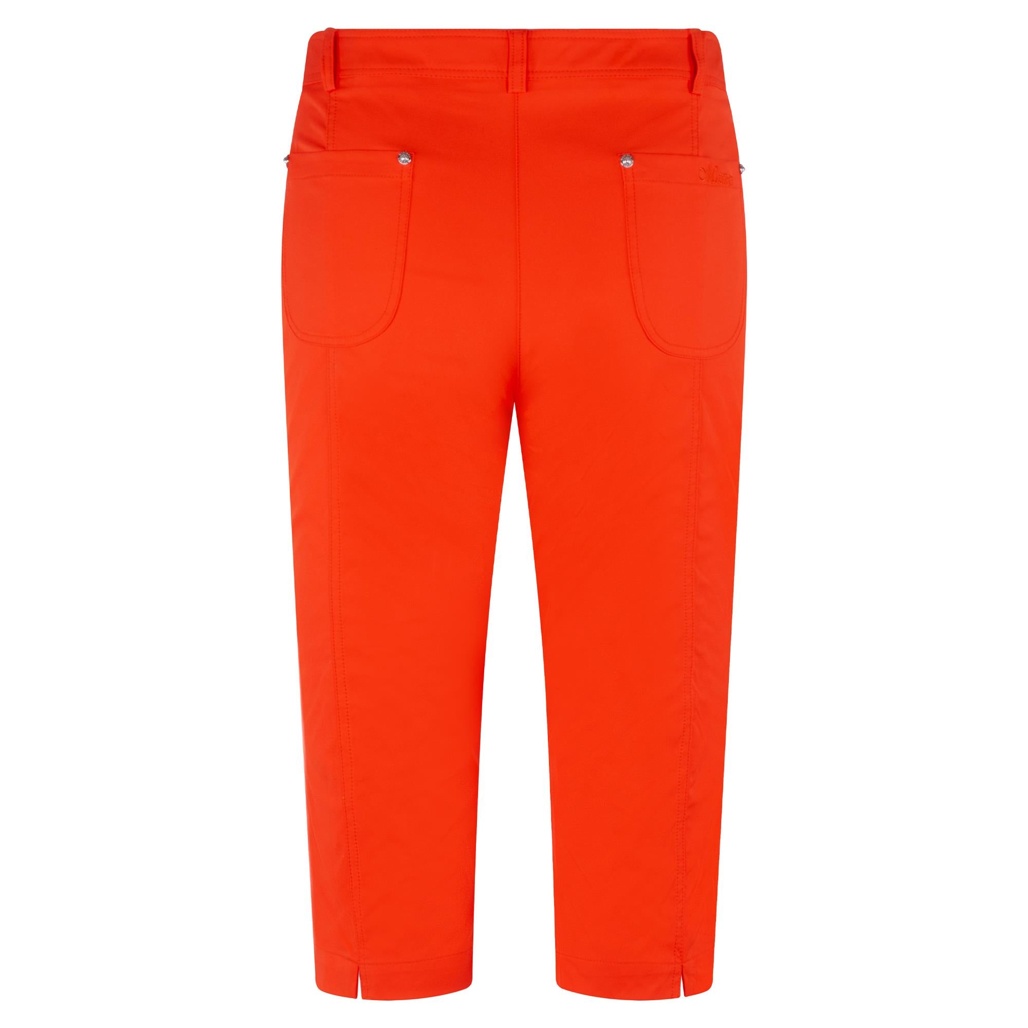 Masters Golf Fashion Ladies Golf Capris Orange