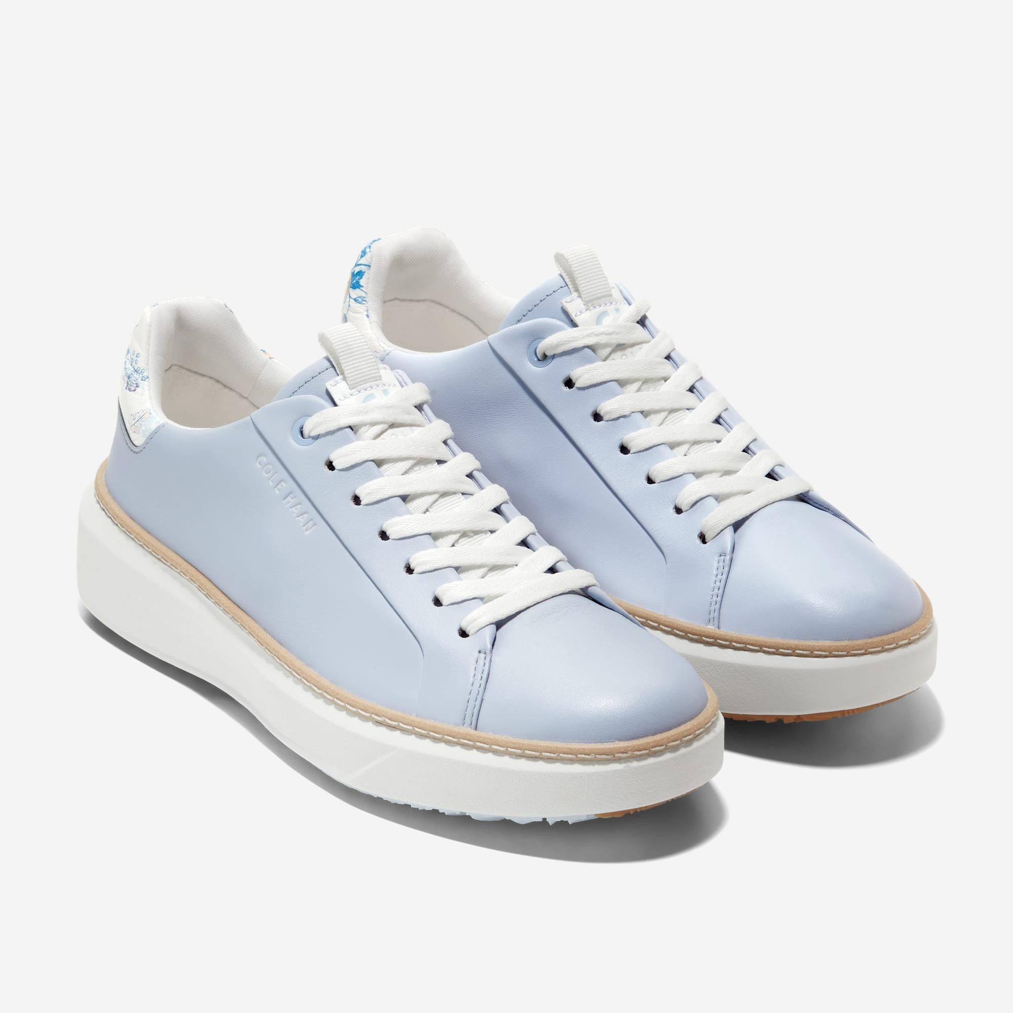 Cole Haan GrandPrØ Topspin Ladies Golf Shoes Heather/Sesame/White
