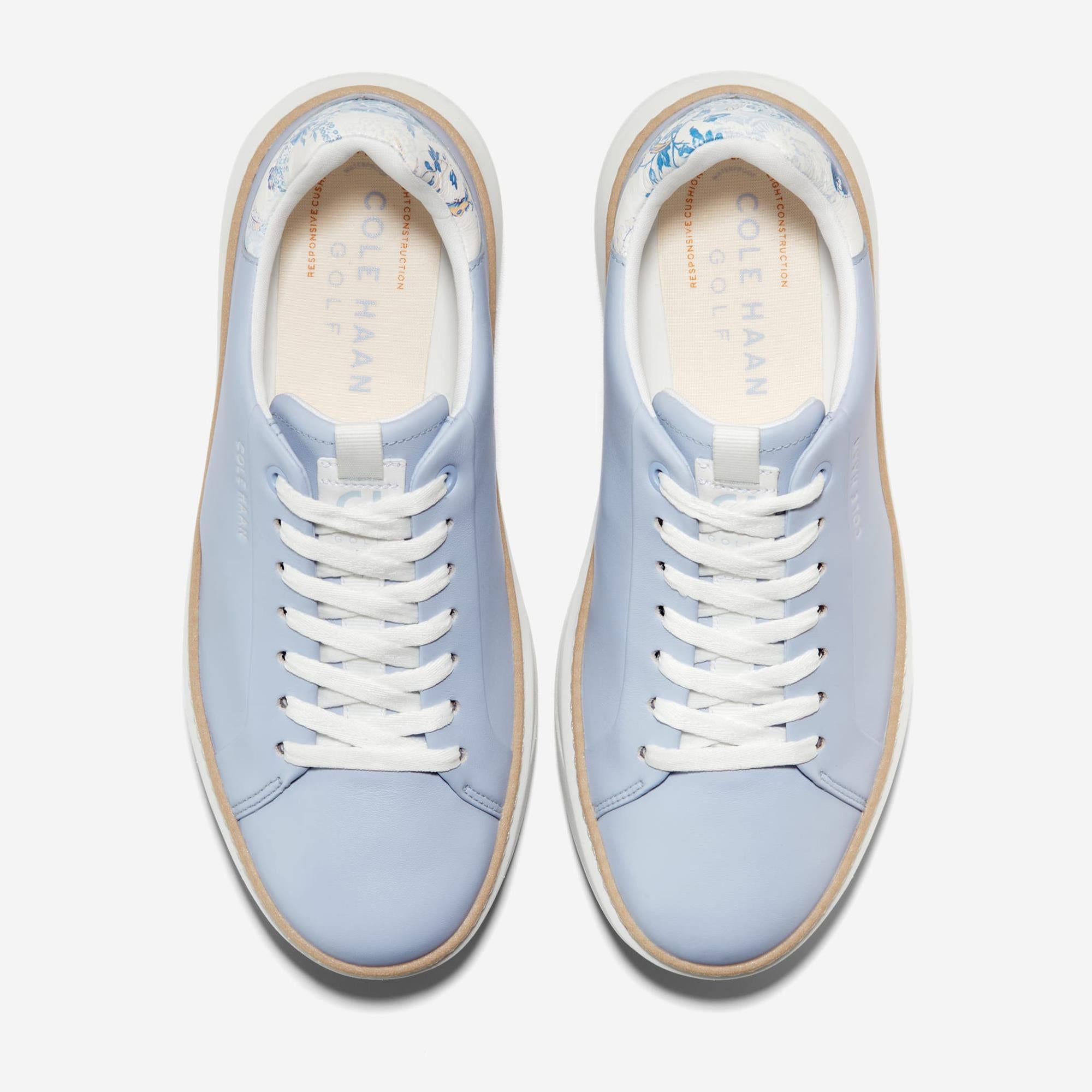 Cole Haan GrandPrØ Topspin Ladies Golf Shoes Heather/Sesame/White