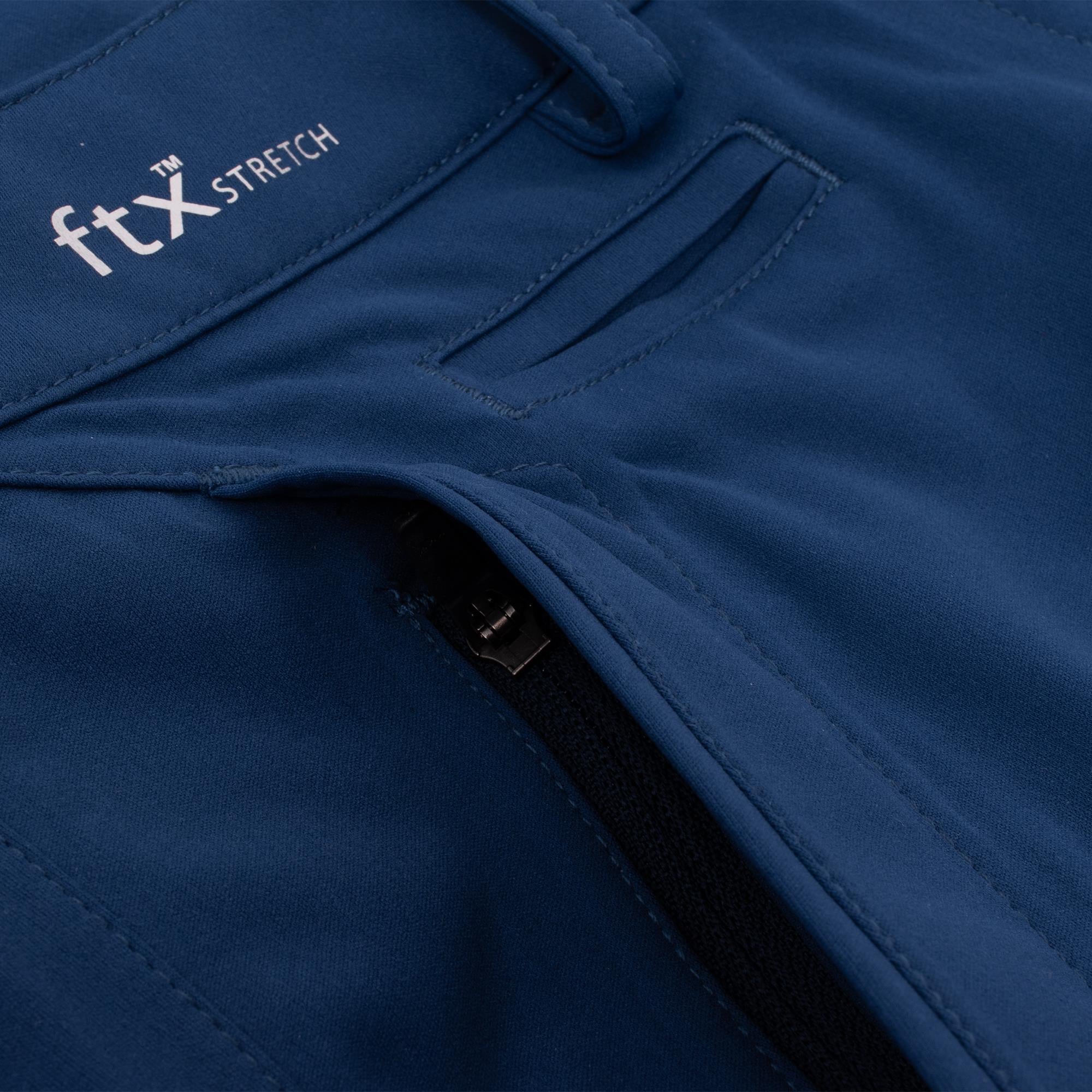 Cross Edge Chino Waterproof Ladies Golf Pants Twilight Blue