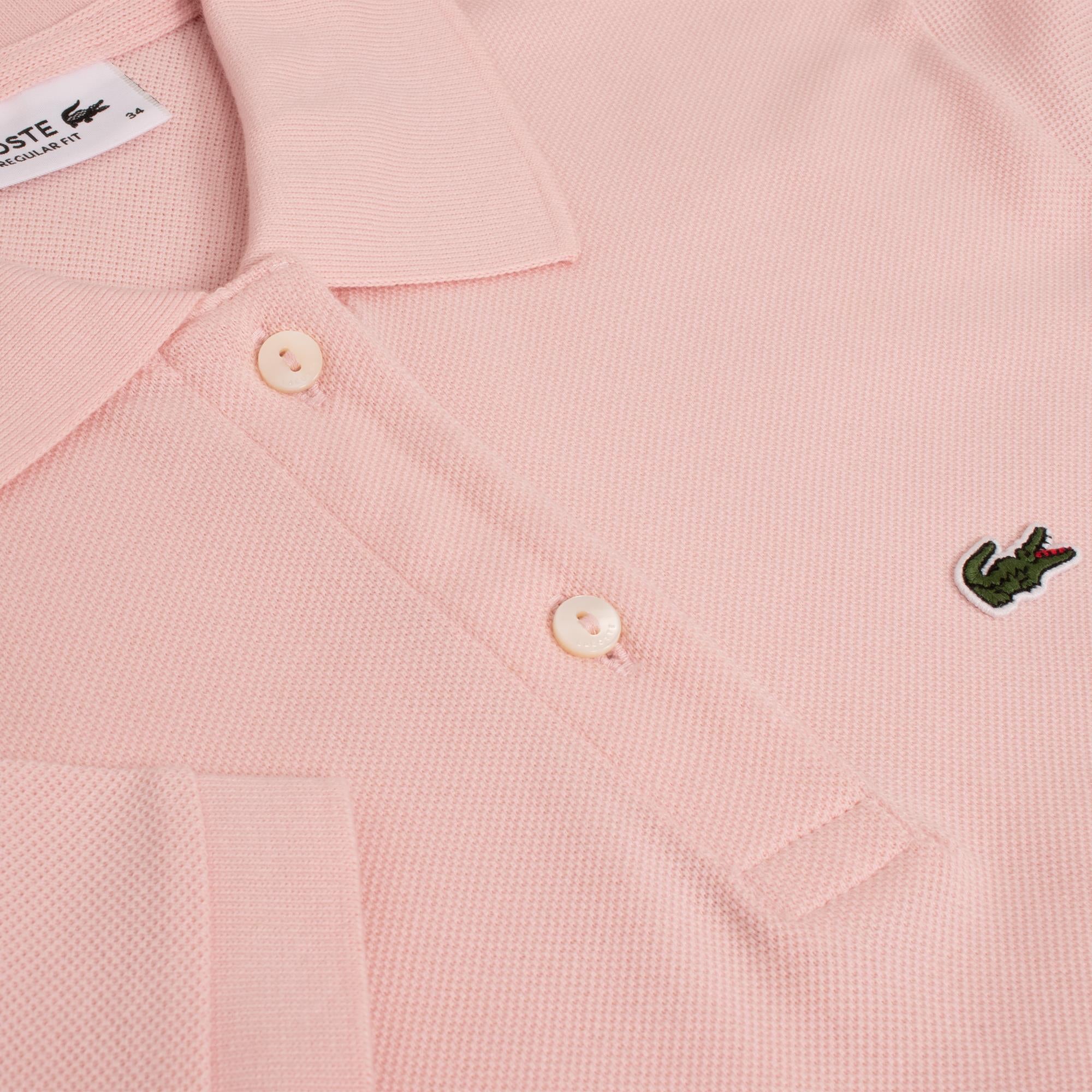 Ladies Lacoste Regular Fit Soft Cotton Petit Piqué Polo Shirt Nidus