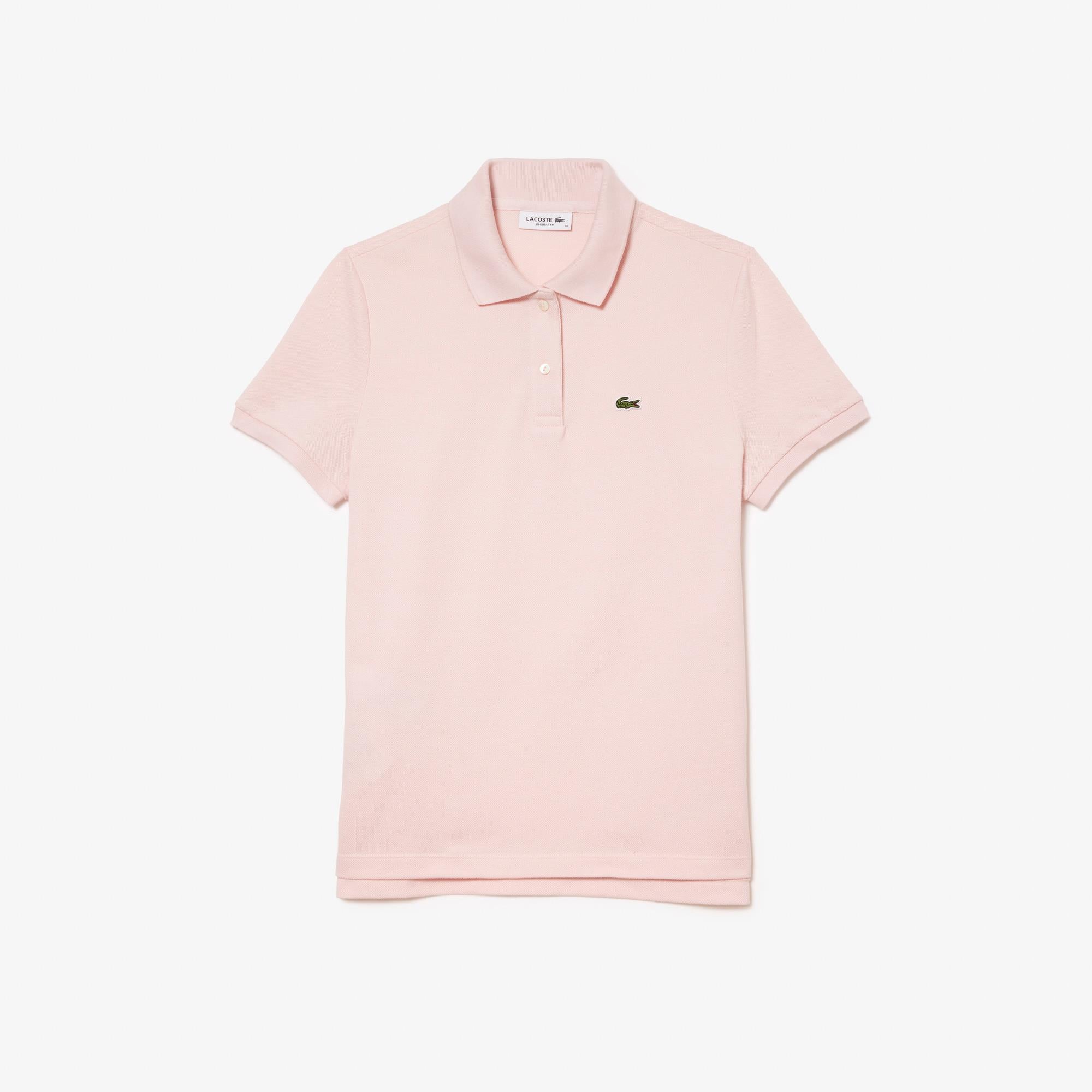 Ladies Lacoste Regular Fit Soft Cotton Petit Piqué Polo Shirt Nidus