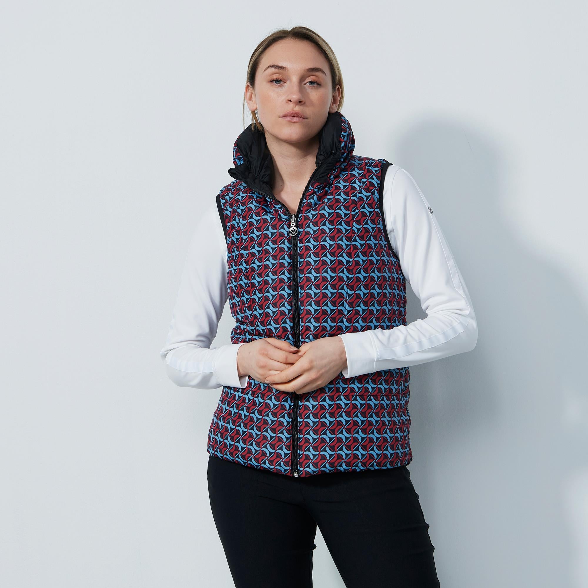 Daily Sports Airdrie Ladies Reversible Golf Vest Black