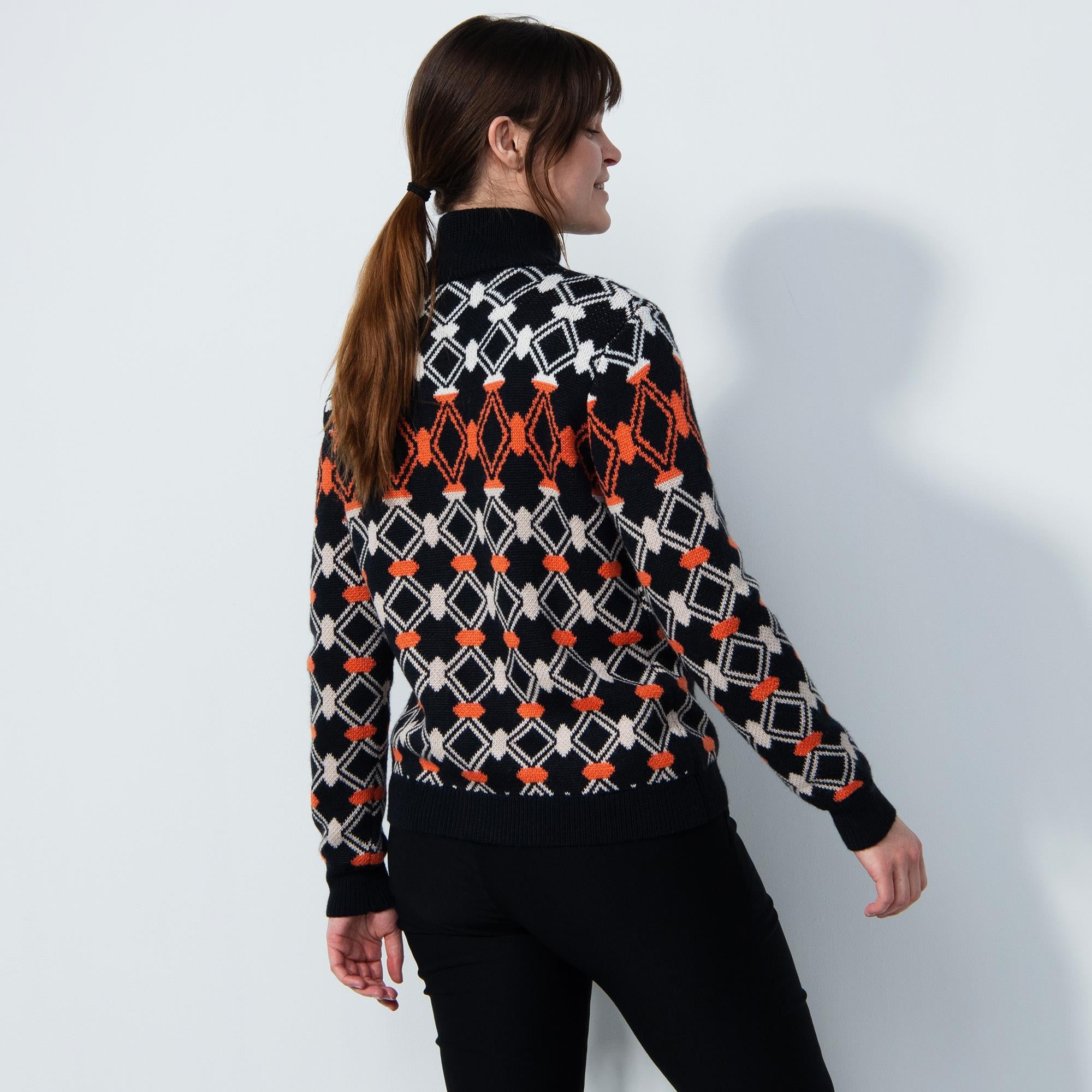 Daily Sports Creek Ladies Lined Golf Jumper Navy