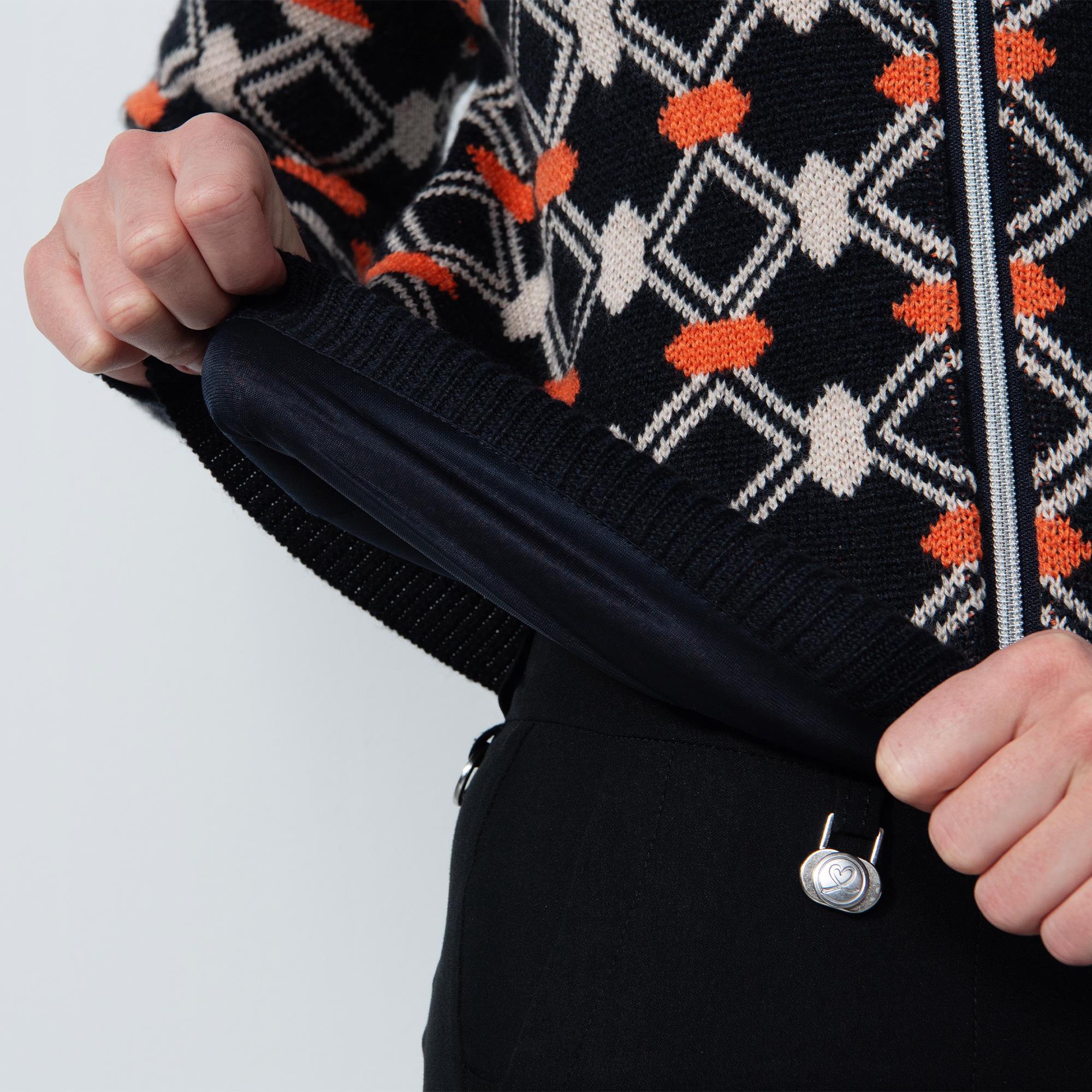 Daily Sports Creek Ladies Lined Golf Jumper Navy