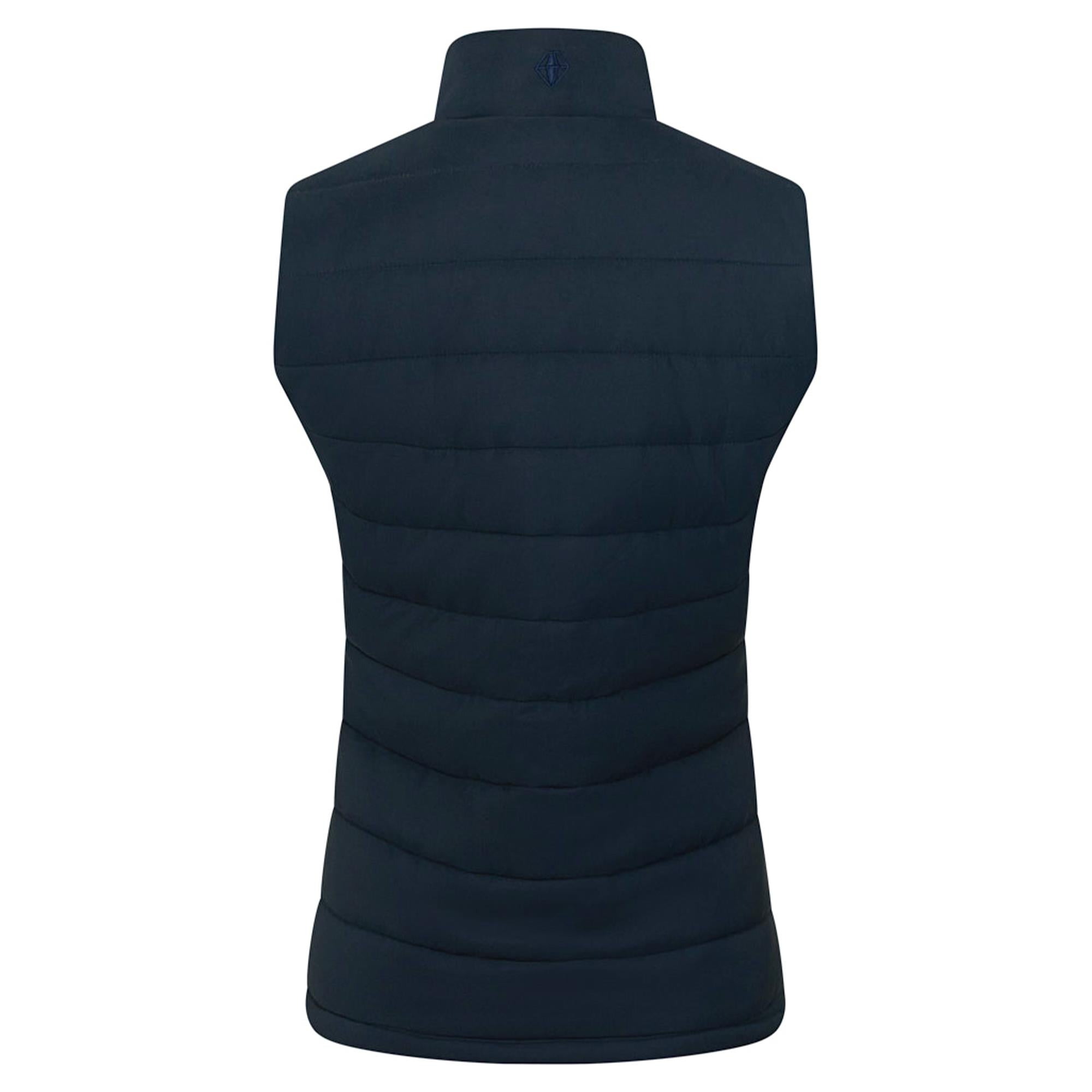 Pure Golf Eve Reversible Ladies Golf Gilet Midnight Rose