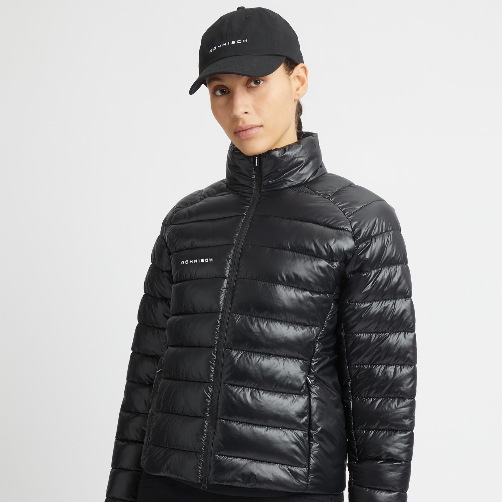 Rohnisch Airlite Padded Ladies Golf Jacket Black