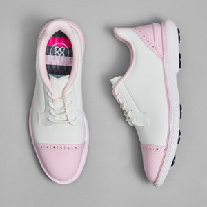 G/FORE Gallivan2r Brogue Cap Toe Kiltie Ladies Golf Shoes Snow