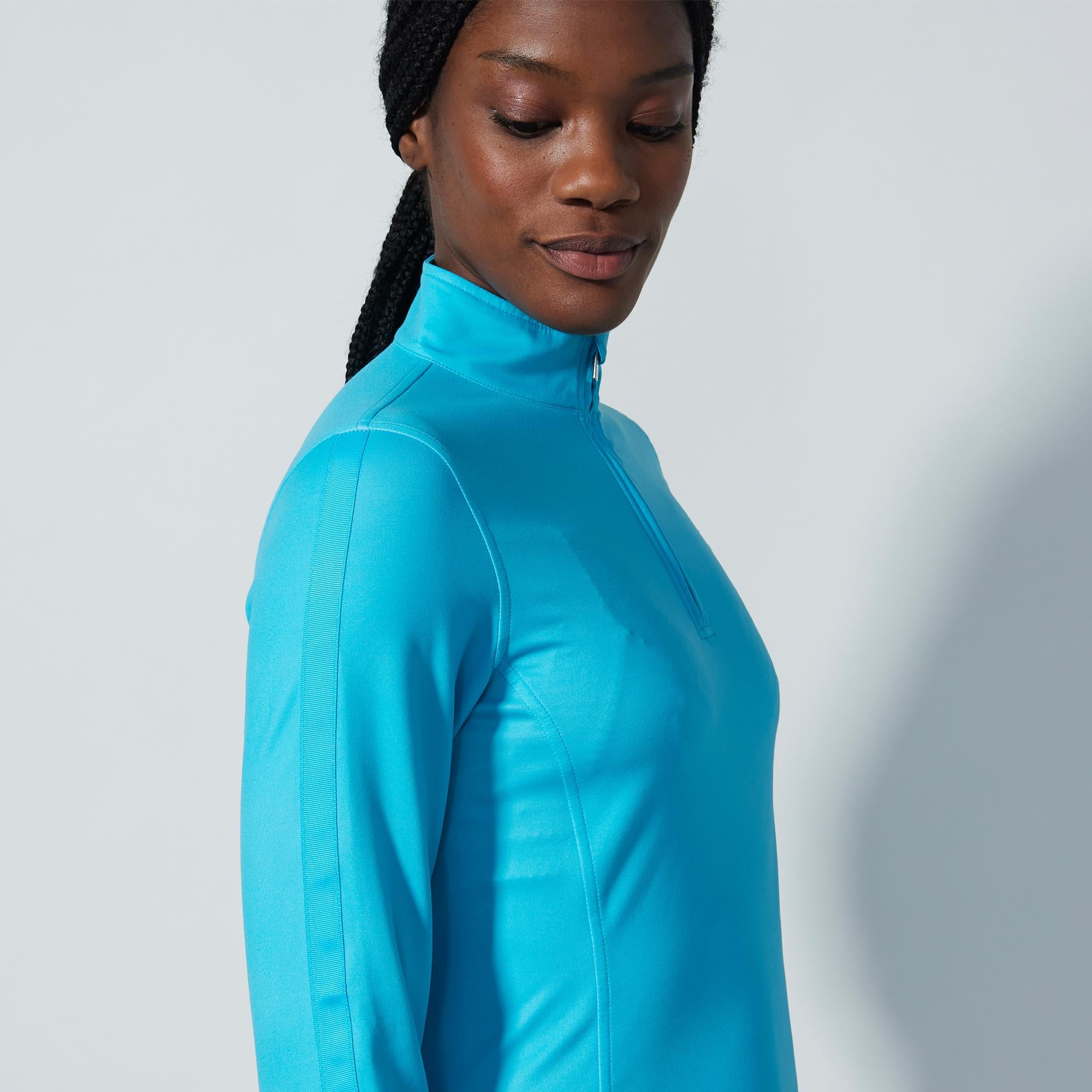 Daily Sports Anna Ladies Golf Mid Layer Sea Salt