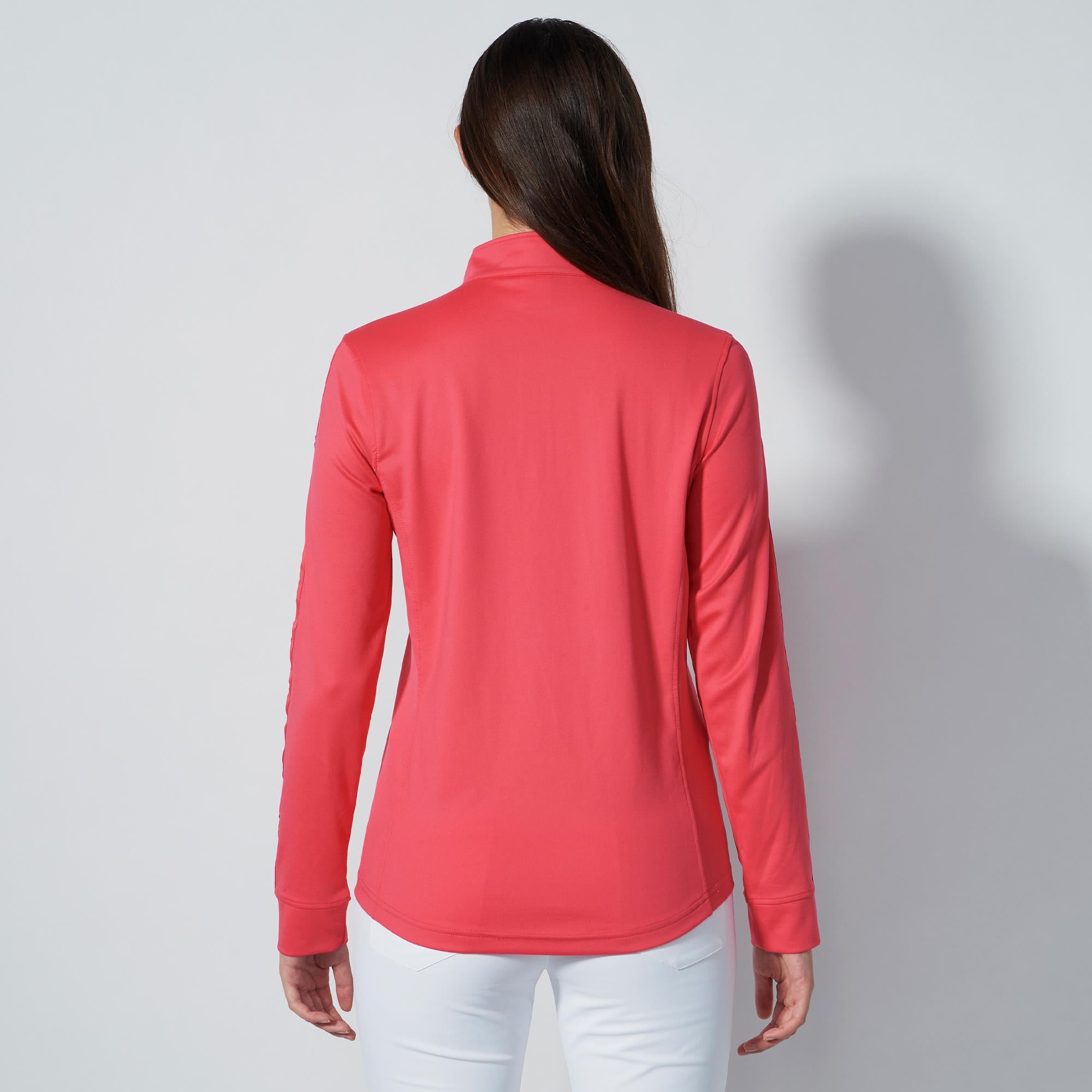 Daily Sports Anna Ladies Golf Mid Layer Intense Coral