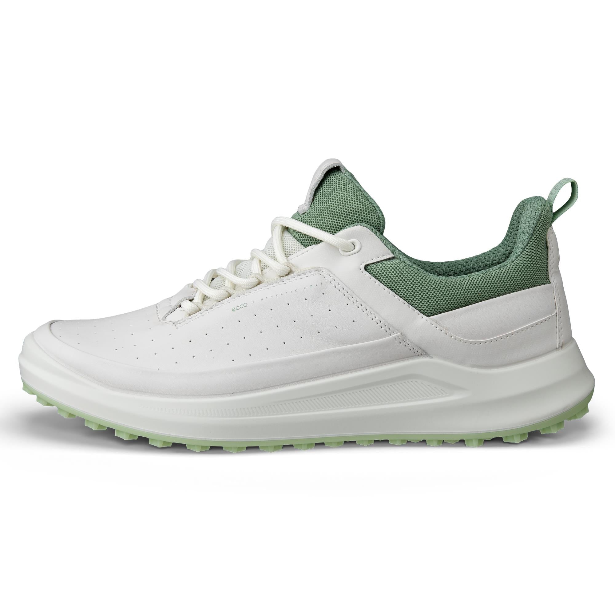 Ecco Golf Core Gradient Ladies Golf Shoes White/Sedum Green
