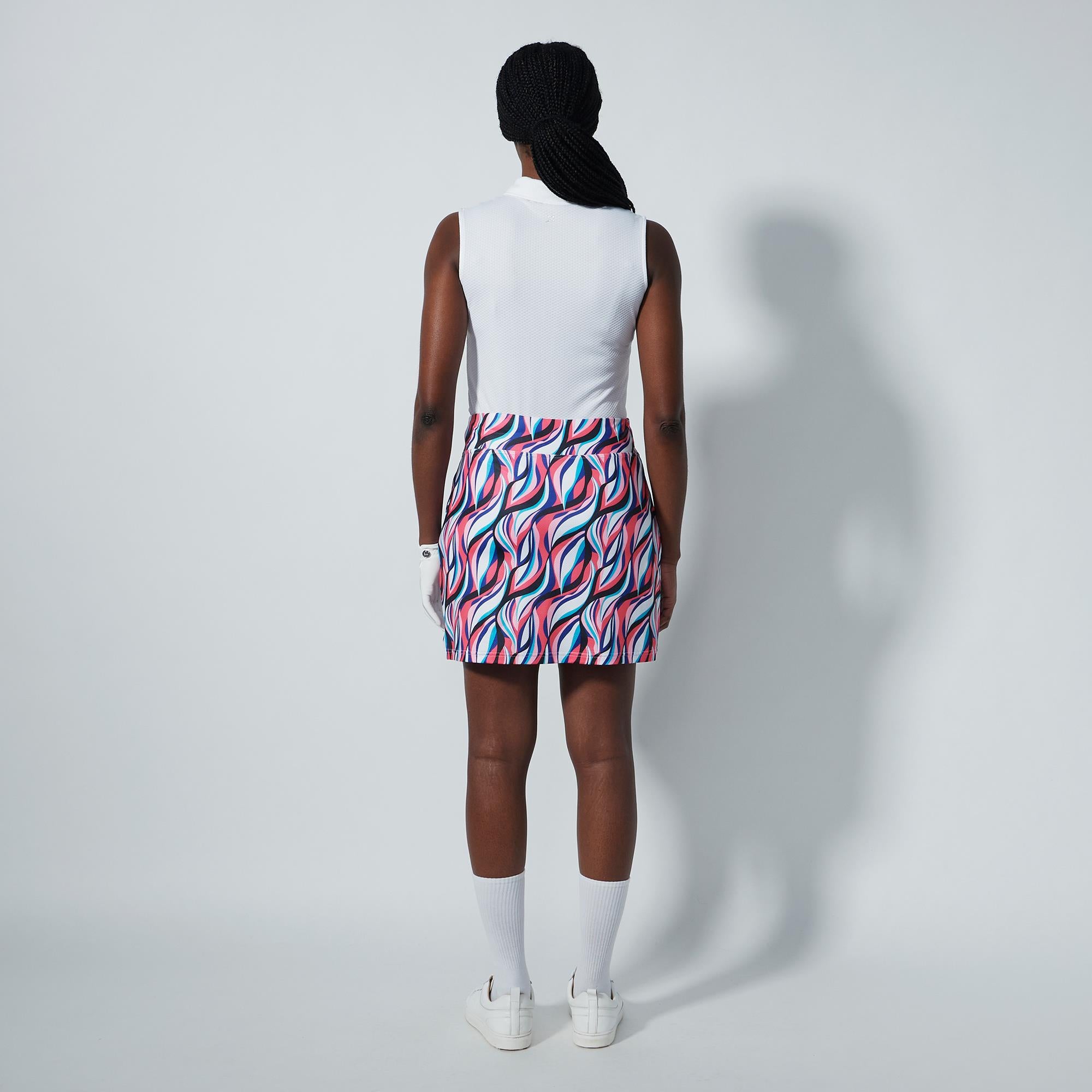 Daily Sports Carira Ladies Golf Skort Illusion Wave 45CM