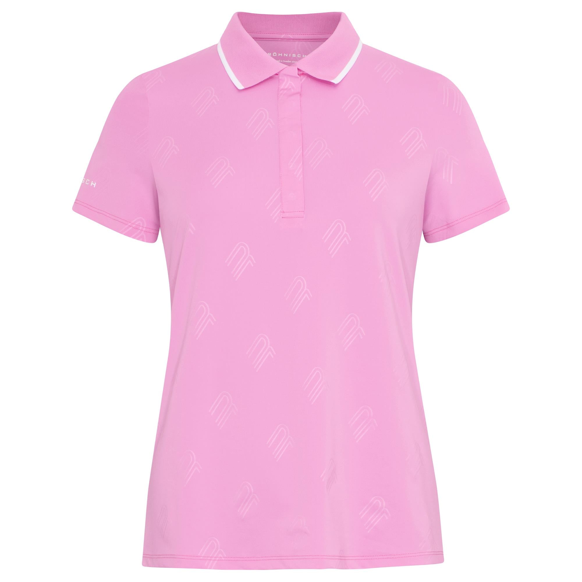 Rohnisch Deni Ladies Golf Polo Shirt Fuchsia Pink