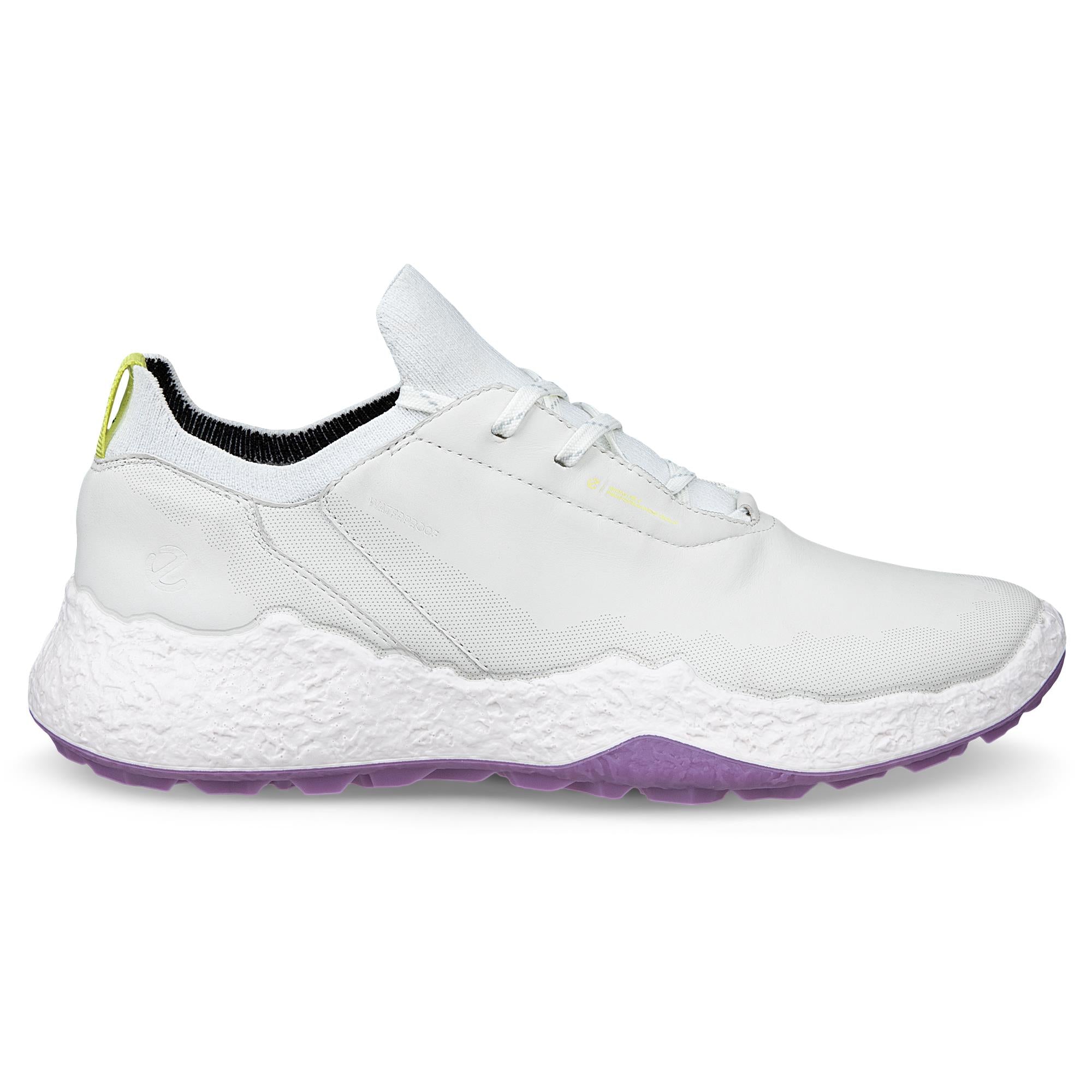 Ecco Biom H5 Hybrid Ladies Golf Shoes White/Lavender Mist