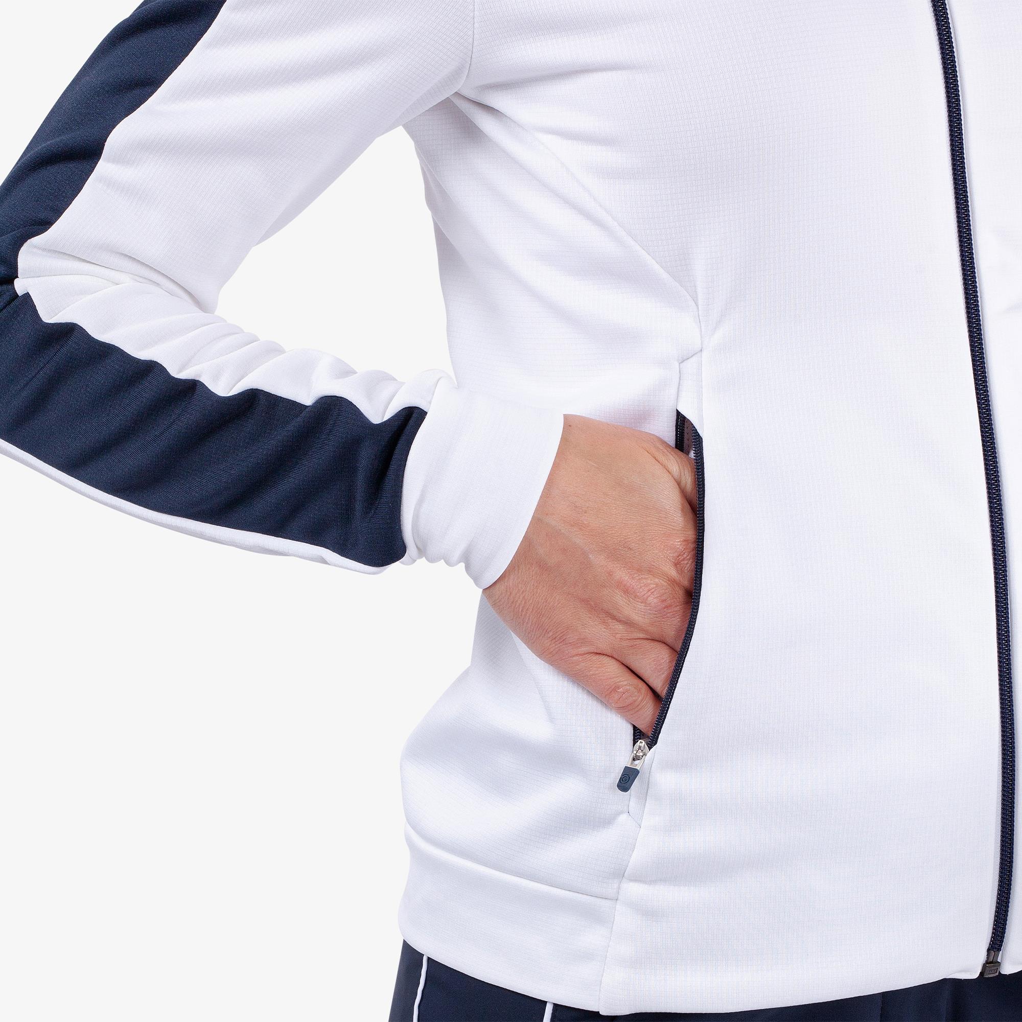 Galvin Green Dixie Insula Ladies Golf Mid Layer White/Navy