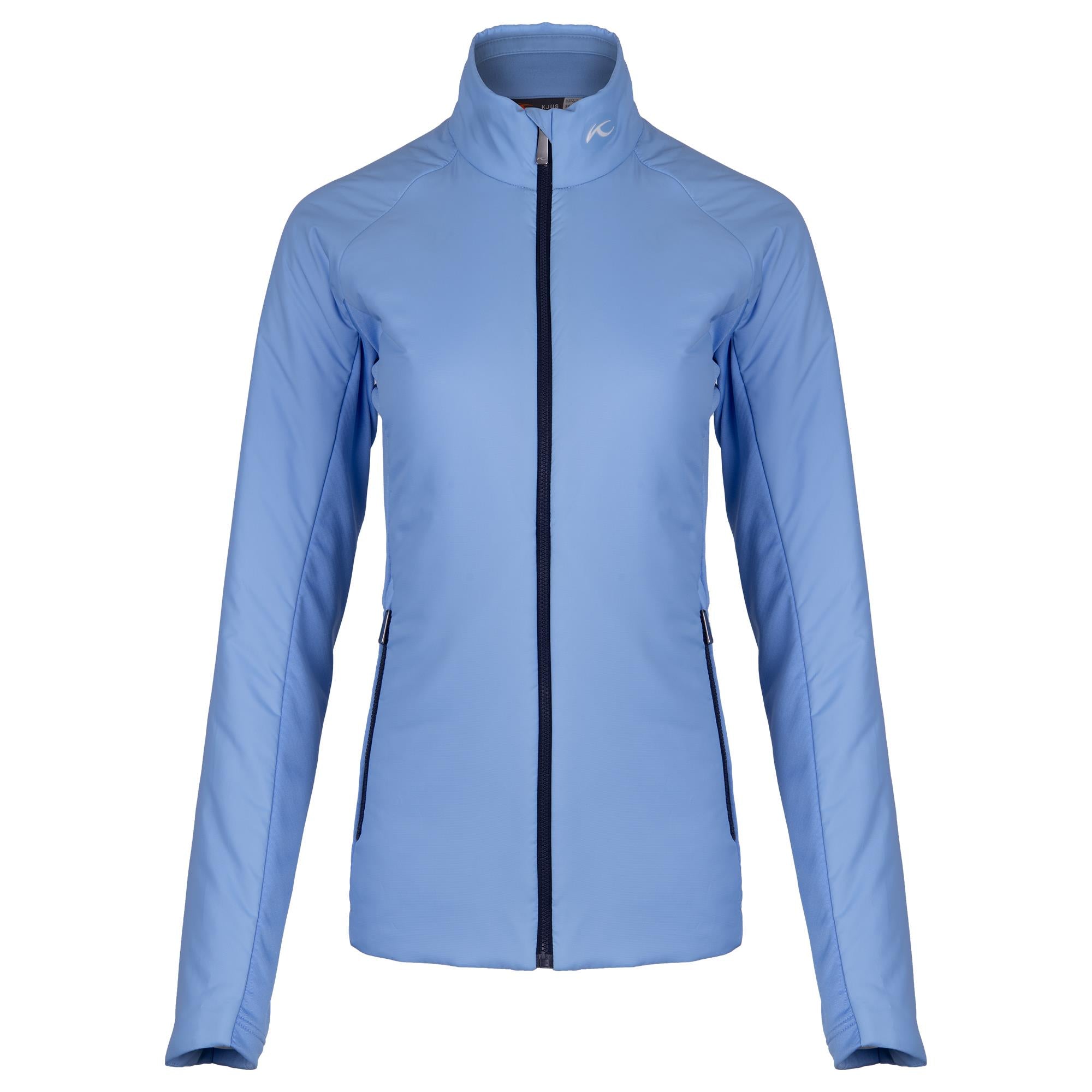 KJUS Radiation Ladies Windproof Golf Jacket Blue Opal