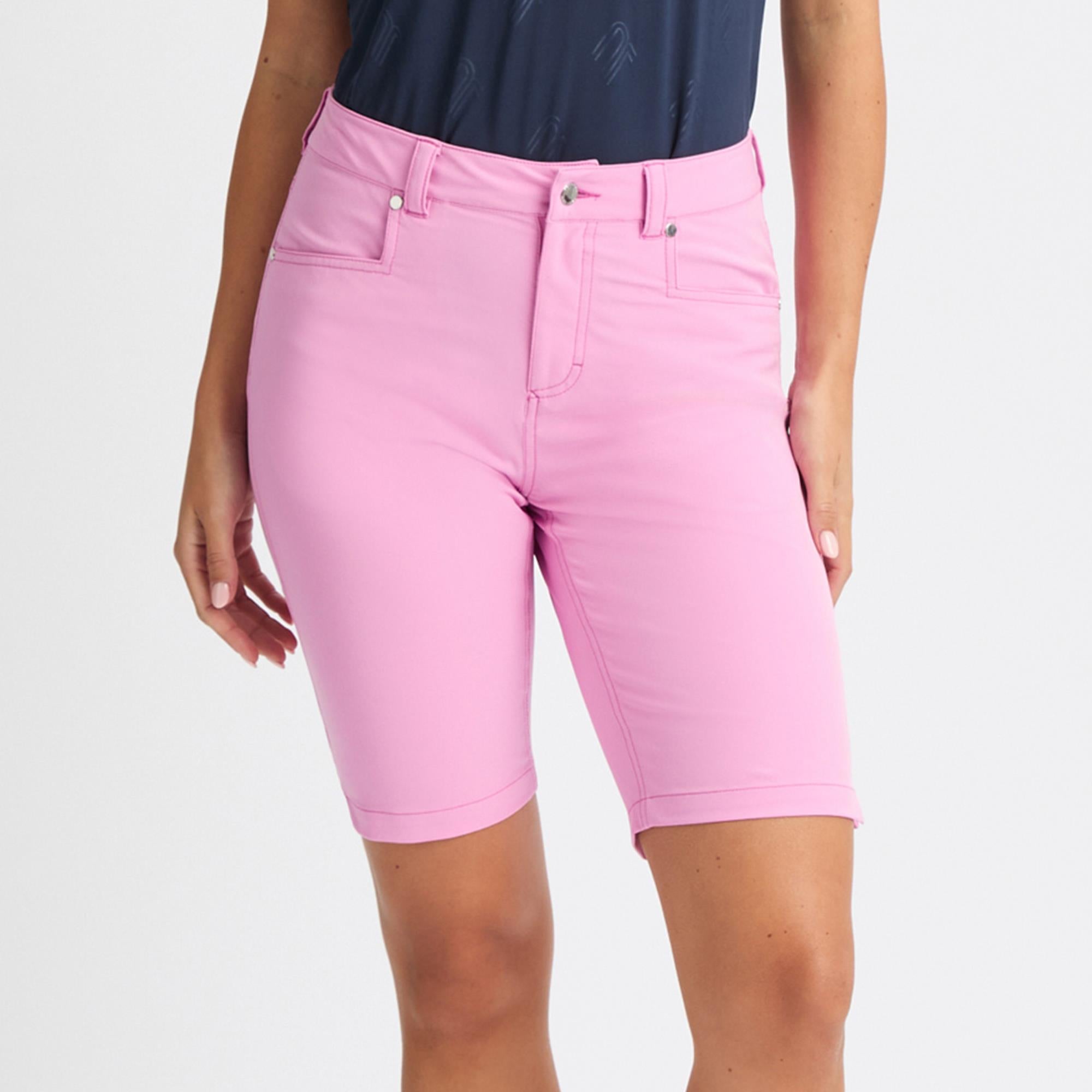 Rohnisch Chie Comfort Stretch Ladies Golf Bermuda Shorts Fuchsia Pink