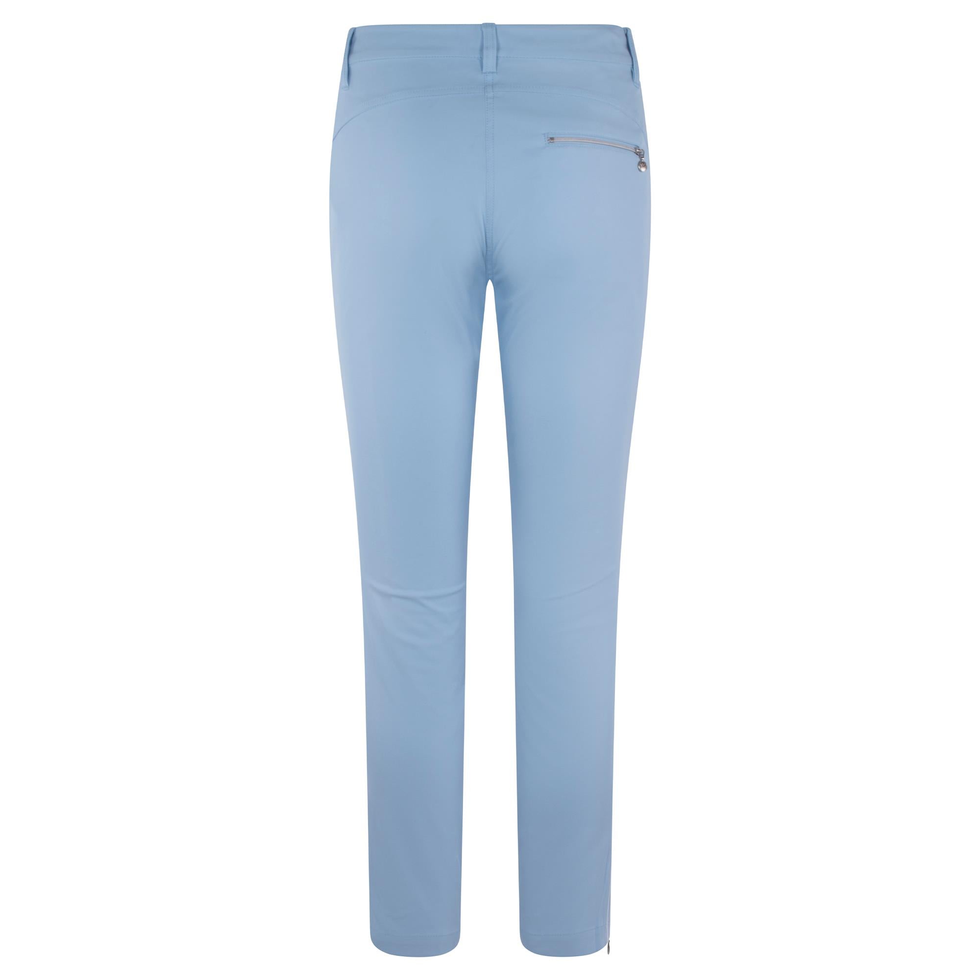 Daily Sports Glam Ankle Ladies Golf Trousers Light Blue