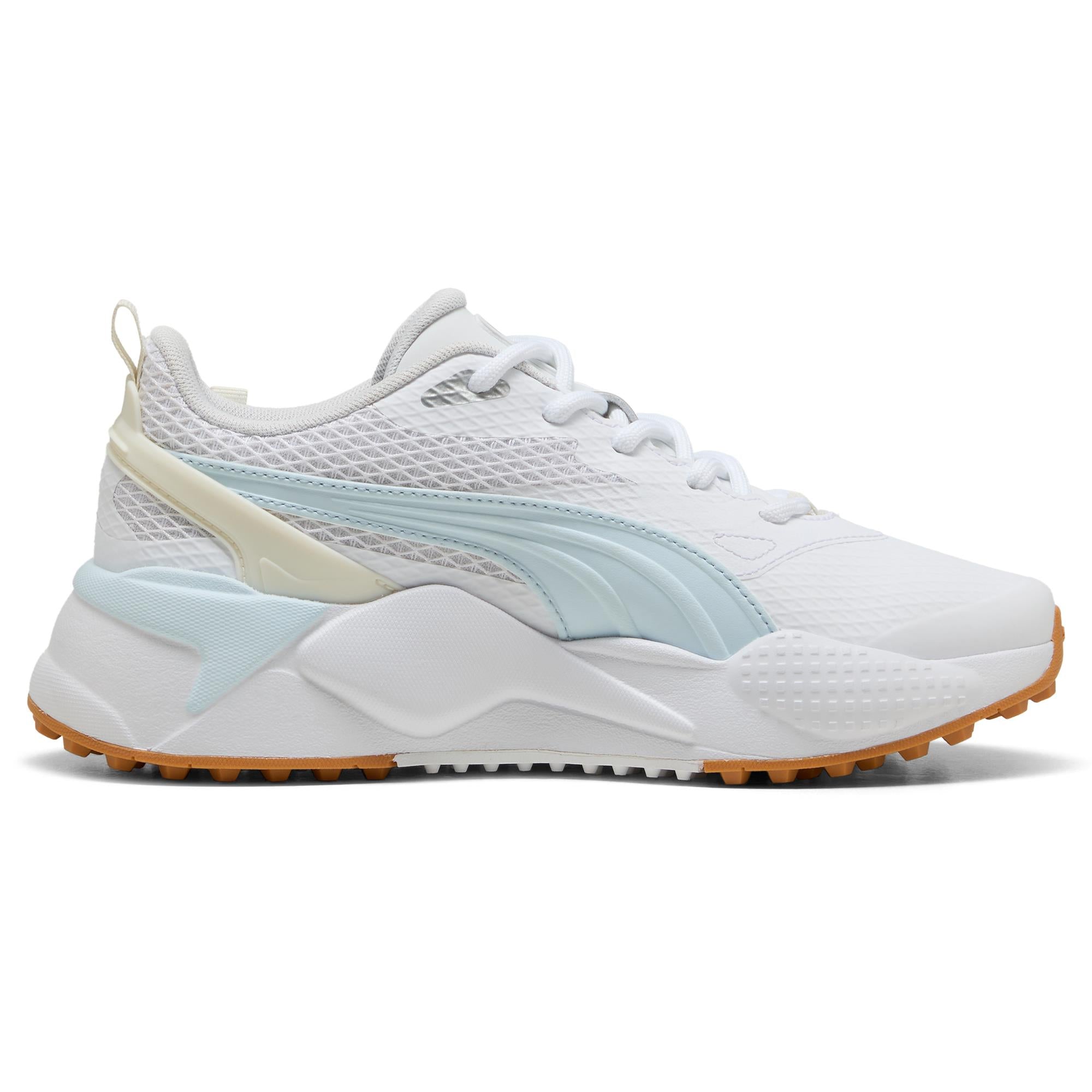 Ladies Puma GS-X Efekt Golf Shoes White/Blue